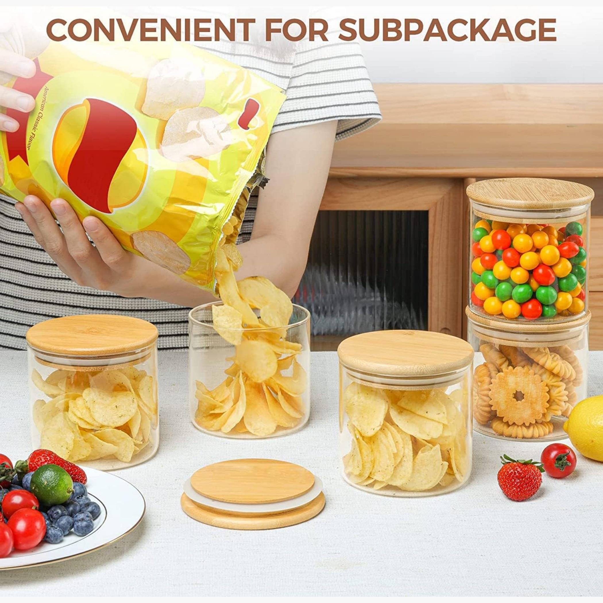 1 تشيس برطمانات تخزين زجاجية بأغطية خيزران-household-kitchen-foodstorage-canistersandjars-image-4