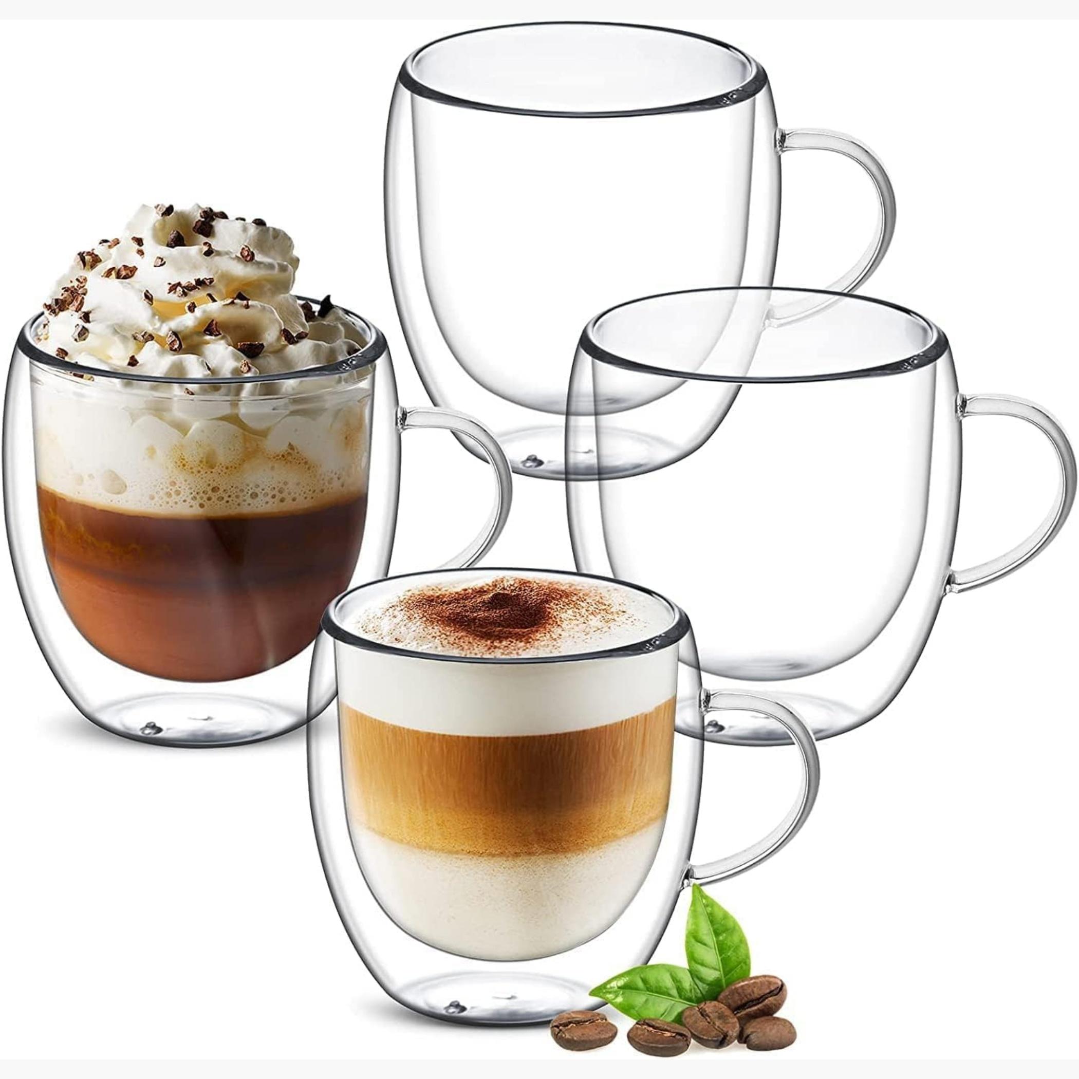 Double Wall Glass Mug Set-household-dining-teaandcoffee-mugsandcups-image-1