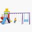 MYTS Mega Play Zone with 3 Swings, 1 Dual Swing and 2 Slides-InfluencerCodes_Ramadan26_All_20012026-image-1