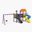 MYTS Kids Discovery Playland with 3 Swings and 2 Slides  820x380x380 cm-InfluencerCodes_Ramadan26_All_20012026-image-1