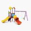 MYTS Bright & Safe Playhouse with 3 Swings and 2 Slides-InfluencerCodes_Ramadan26_All_20012026-image-1