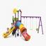 MYTS Bright & Safe Playhouse with 3 Swings and 2 Slides-InfluencerCodes_Ramadan26_All_20012026-image-4