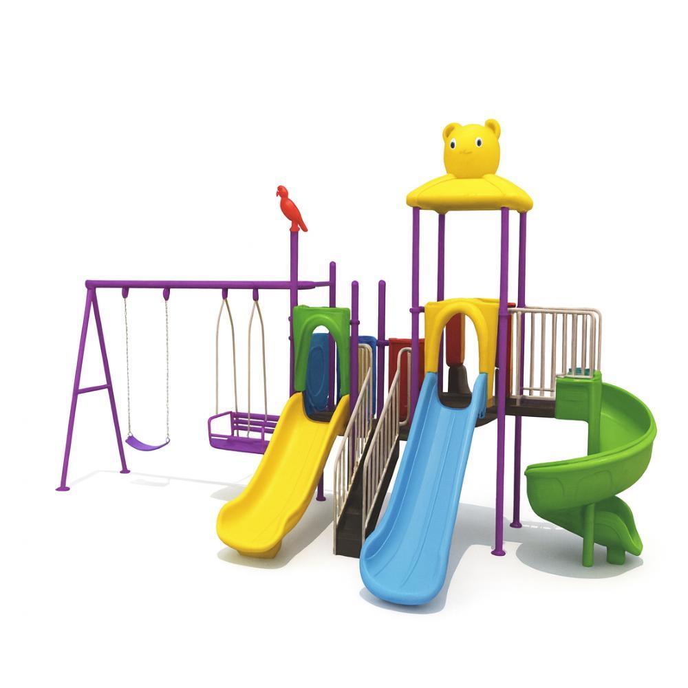 MYTS Premium Outdoor Play with Swing and 3 Slides 736x305x350 cm