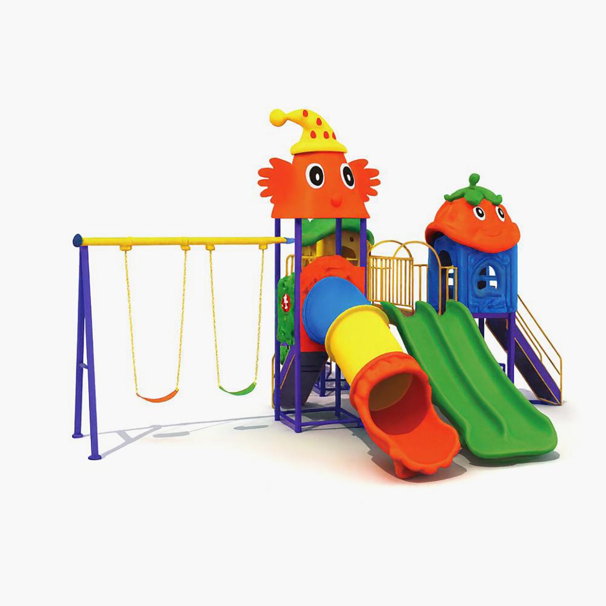 MYTS Pinto Active Kids Hub with 2 Swings and 2 Slides