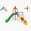 MYTS Fun Park with Swings and 2 Long Slides - 665x710x430 cm-InfluencerCodes_Ramadan26_All_20012026-image-1
