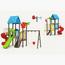 MYTS Fun Backyard Park with 2 Swings and 2 Slides - 695x380x395 cm-InfluencerCodes_Ramadan26_All_20012026-image-2