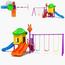 MYTS Cute Mega Play Zone with 3 Swings and 2 Slides - 620x310x260 cm-InfluencerCodes_Ramadan26_All_20012026-image-4