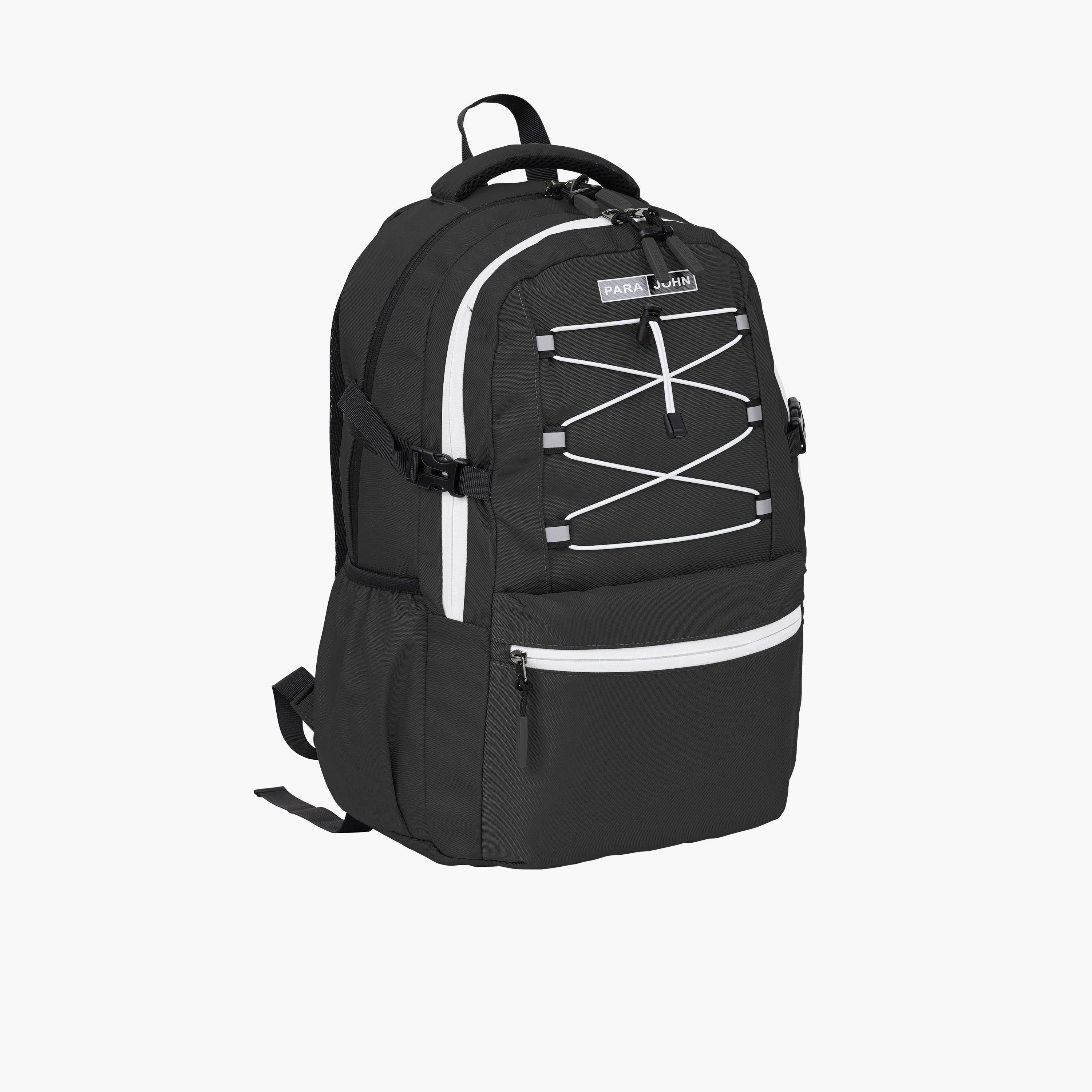 Para John 30 L | 19 Inches Backpack, Polyester, Adjustable Strap | PJSB6018-travel-luggagesandbags-backpacks-image-1