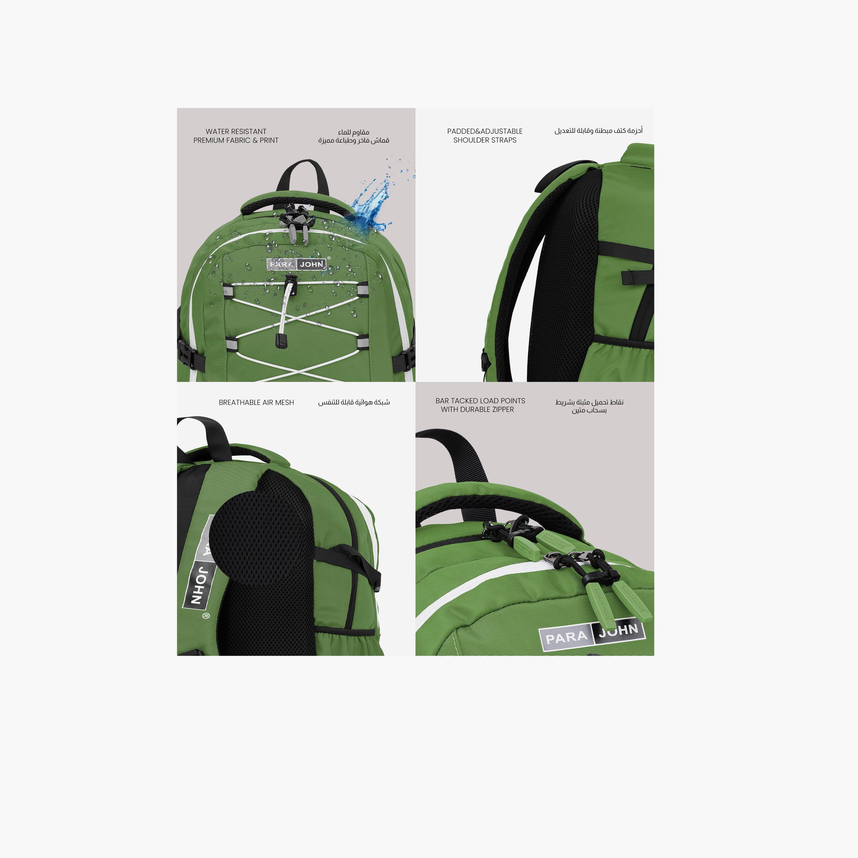 Para John 30 L | 19 Inches Backpack, Polyester, Adjustable Strap | PJSB6018-travel-luggagesandbags-backpacks-image-14