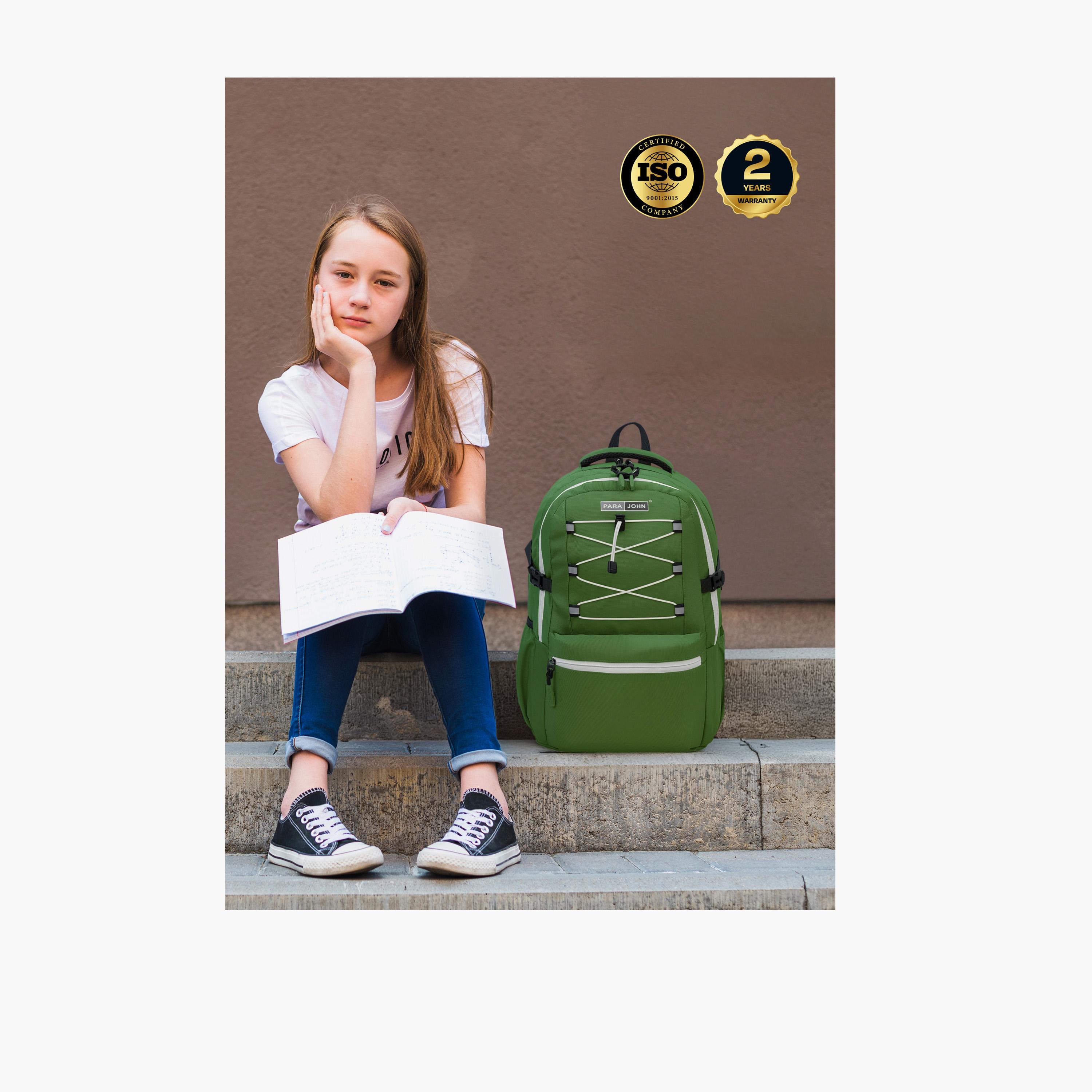 Para John 30 L | 19 Inches Backpack, Polyester, Adjustable Strap | PJSB6018-travel-luggagesandbags-backpacks-image-15