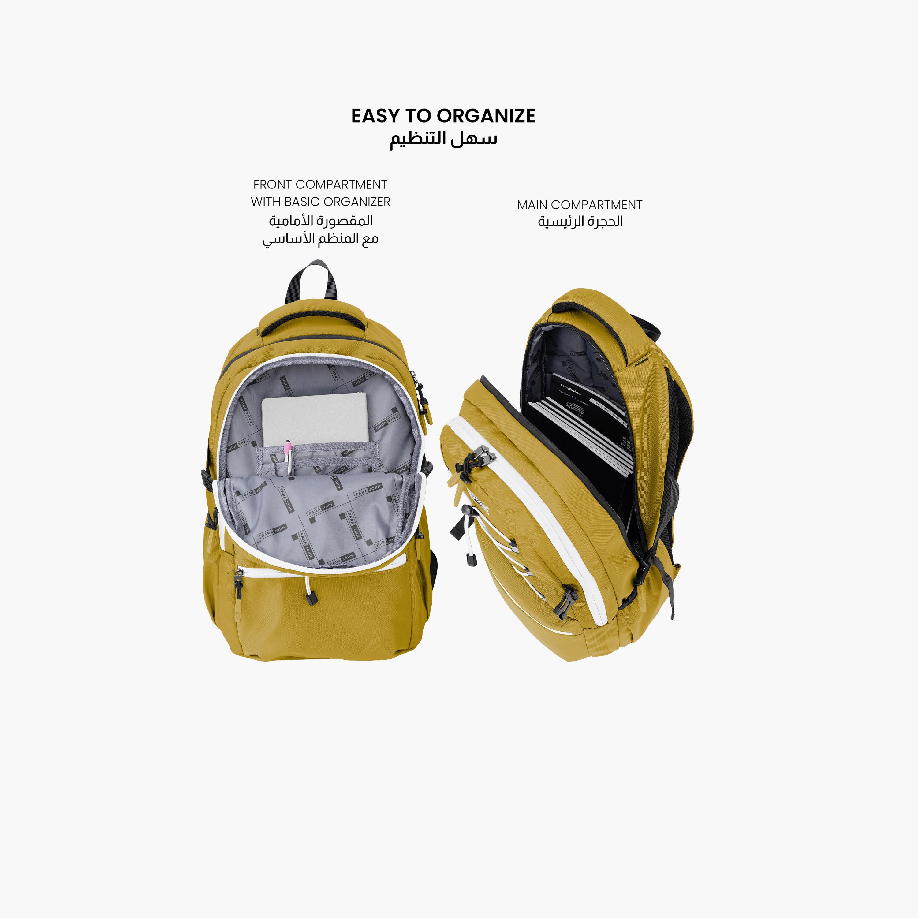 Para John 30 L | 19 Inches Backpack, Polyester, Adjustable Strap | PJSB6018-travel-luggagesandbags-backpacks-image-18