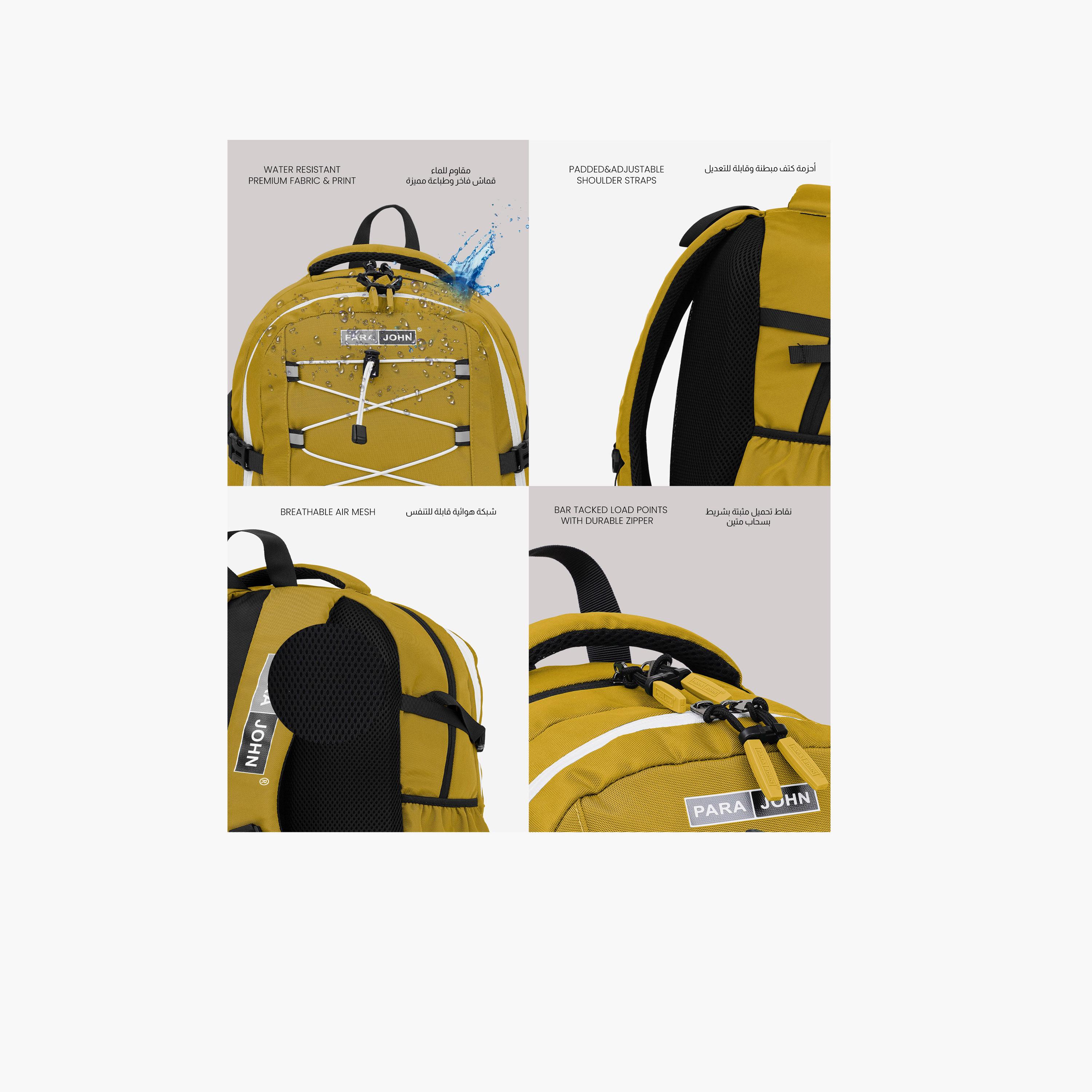 Para John 30 L | 19 Inches Backpack, Polyester, Adjustable Strap | PJSB6018-travel-luggagesandbags-backpacks-image-19