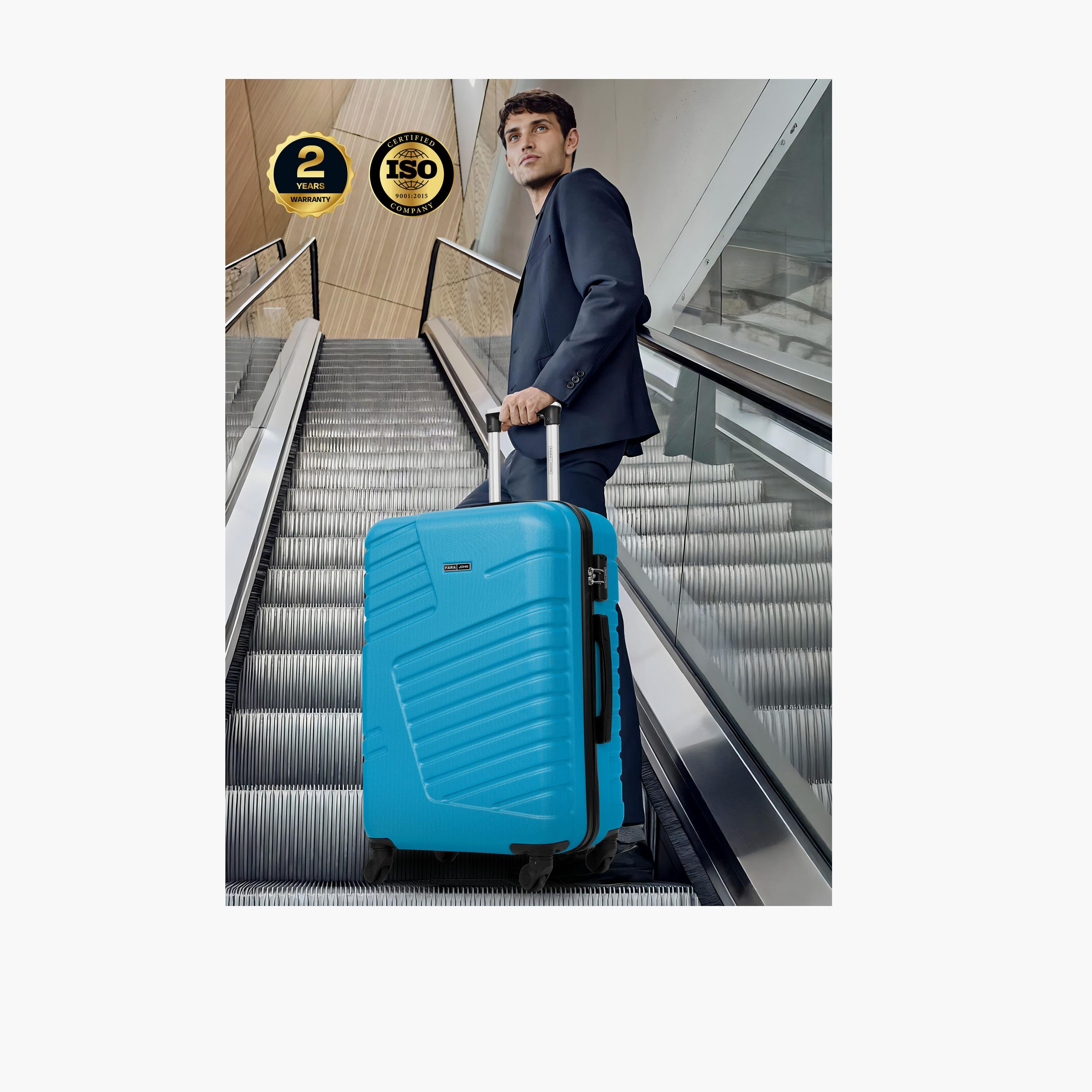 باراجون- طقم 3 شنط بأربع عجلات دوارة من مادة ABS وجوانب صلبة مع قفل مركب-travel-luggagesandbags-luggage-image-6