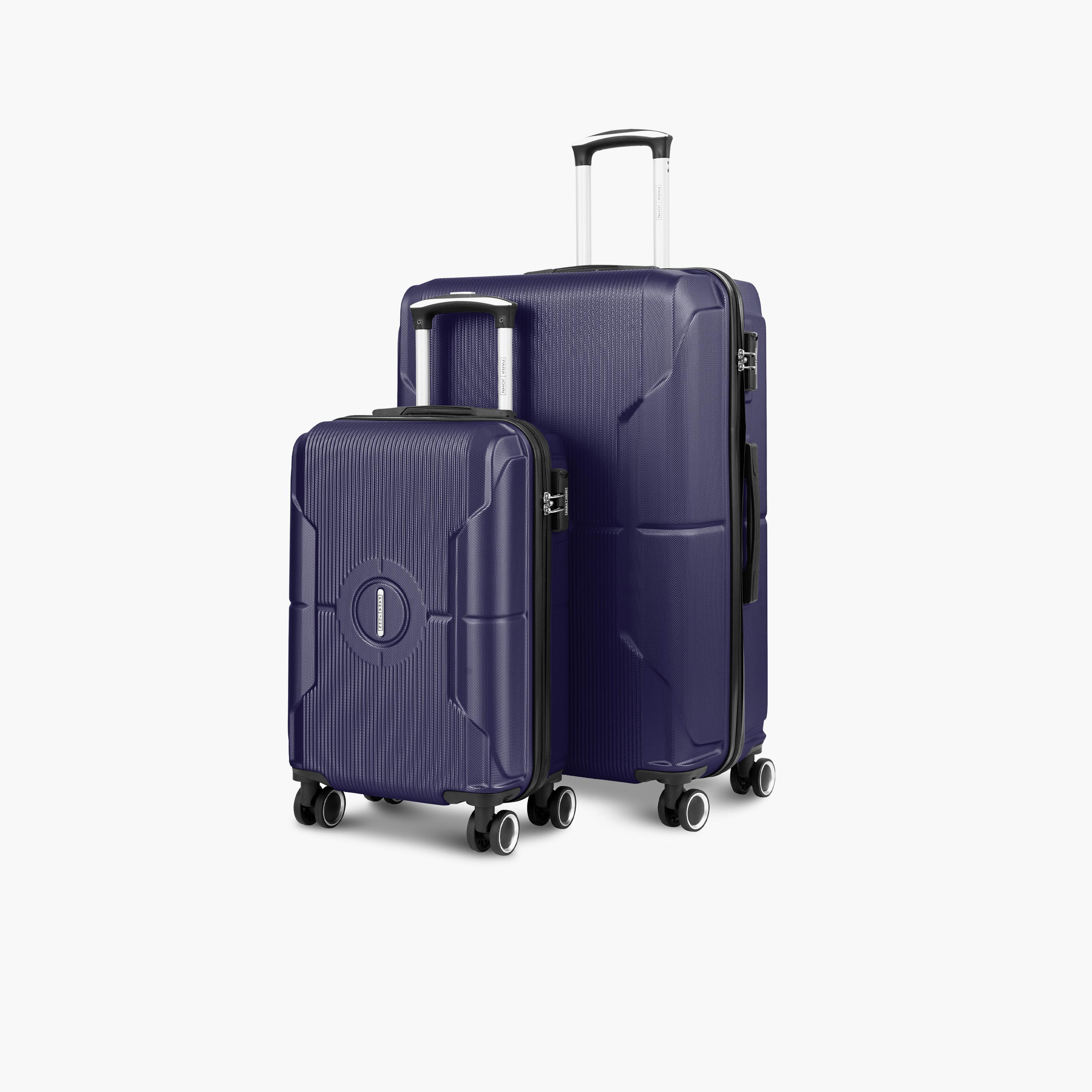 باراجون- طقم شنطتين بأربع عجلات دوارة من مادة ABS وجوانب صلبة مع قفل مركب-travel-luggagesandbags-luggage-image-22
