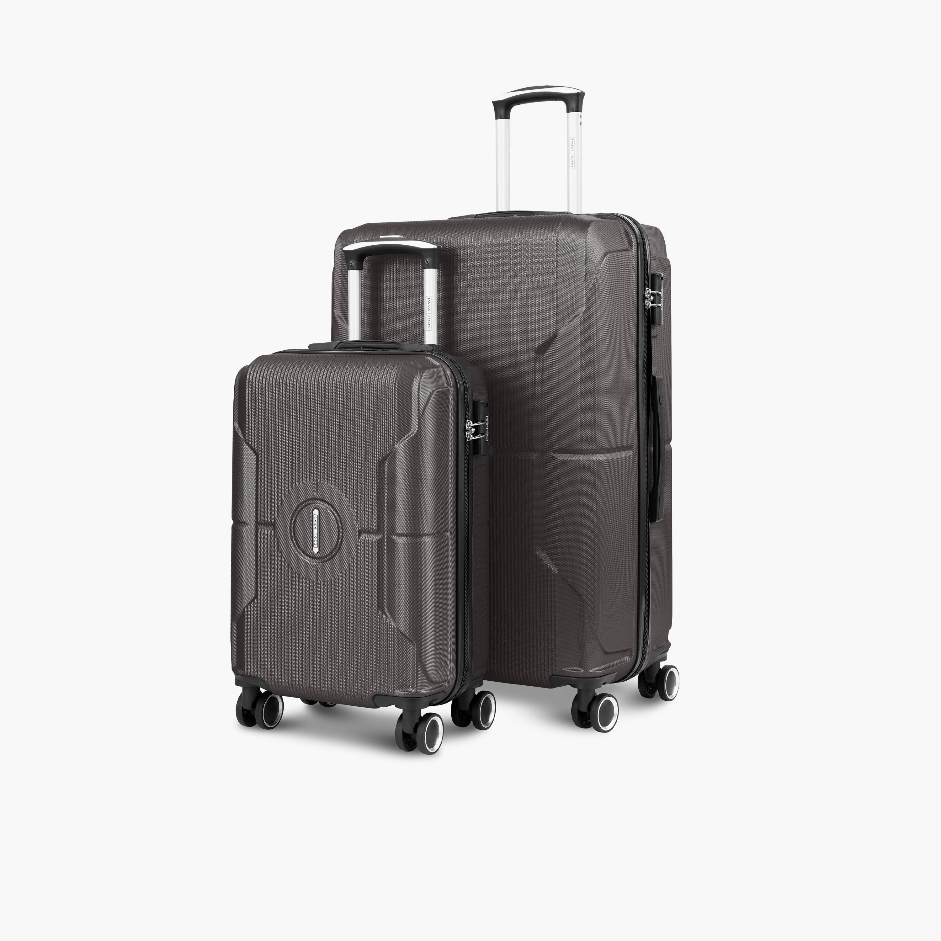 باراجون- طقم شنطتين بأربع عجلات دوارة من مادة ABS وجوانب صلبة مع قفل مركب-travel-luggagesandbags-luggage-image-26