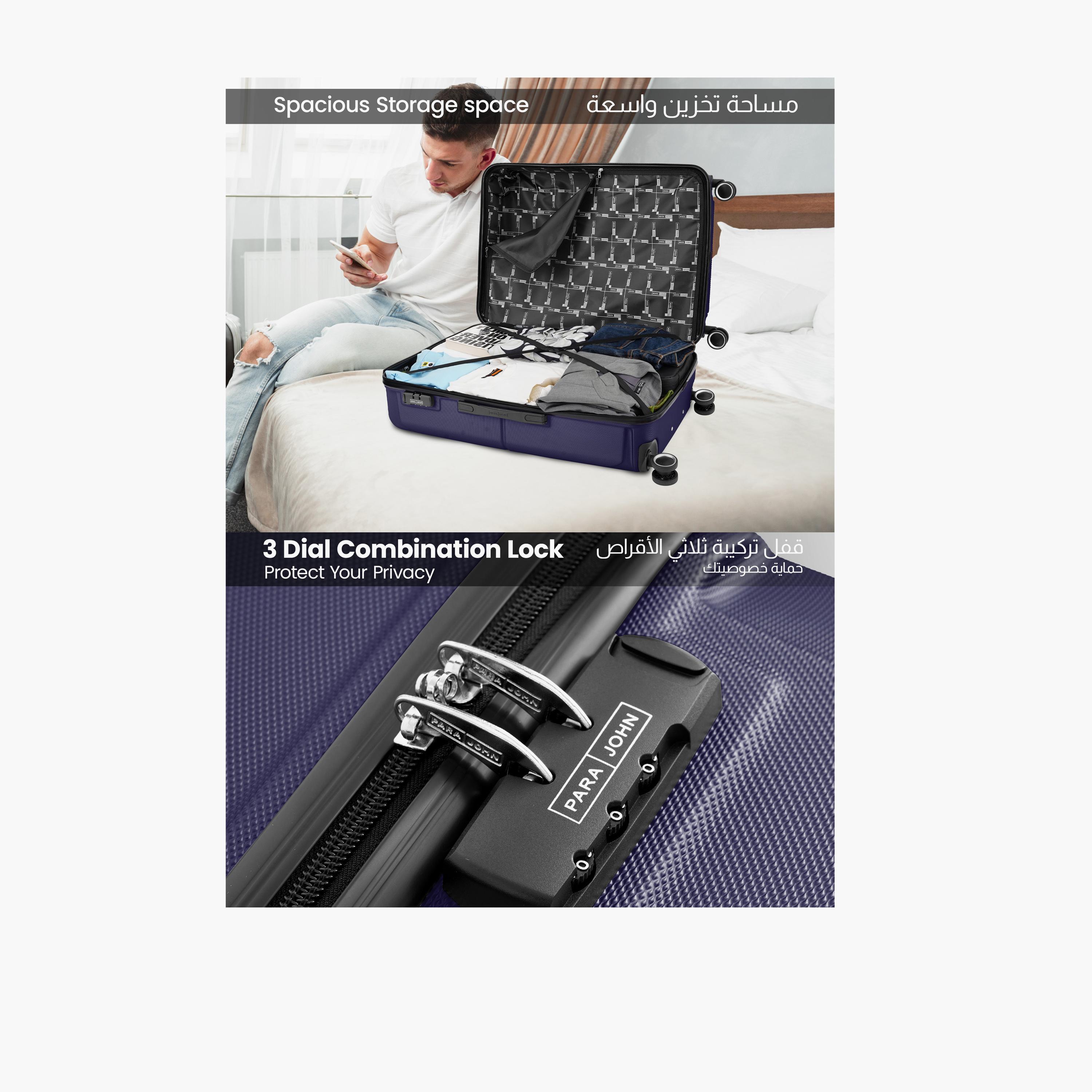 Para John 50.8 CM Small Cabin ABS Hardcase 4-Wheeler Spinner Trolley Bag with Combination Lock | PJTR2044-20-travel-luggagesandbags-luggage-image-23