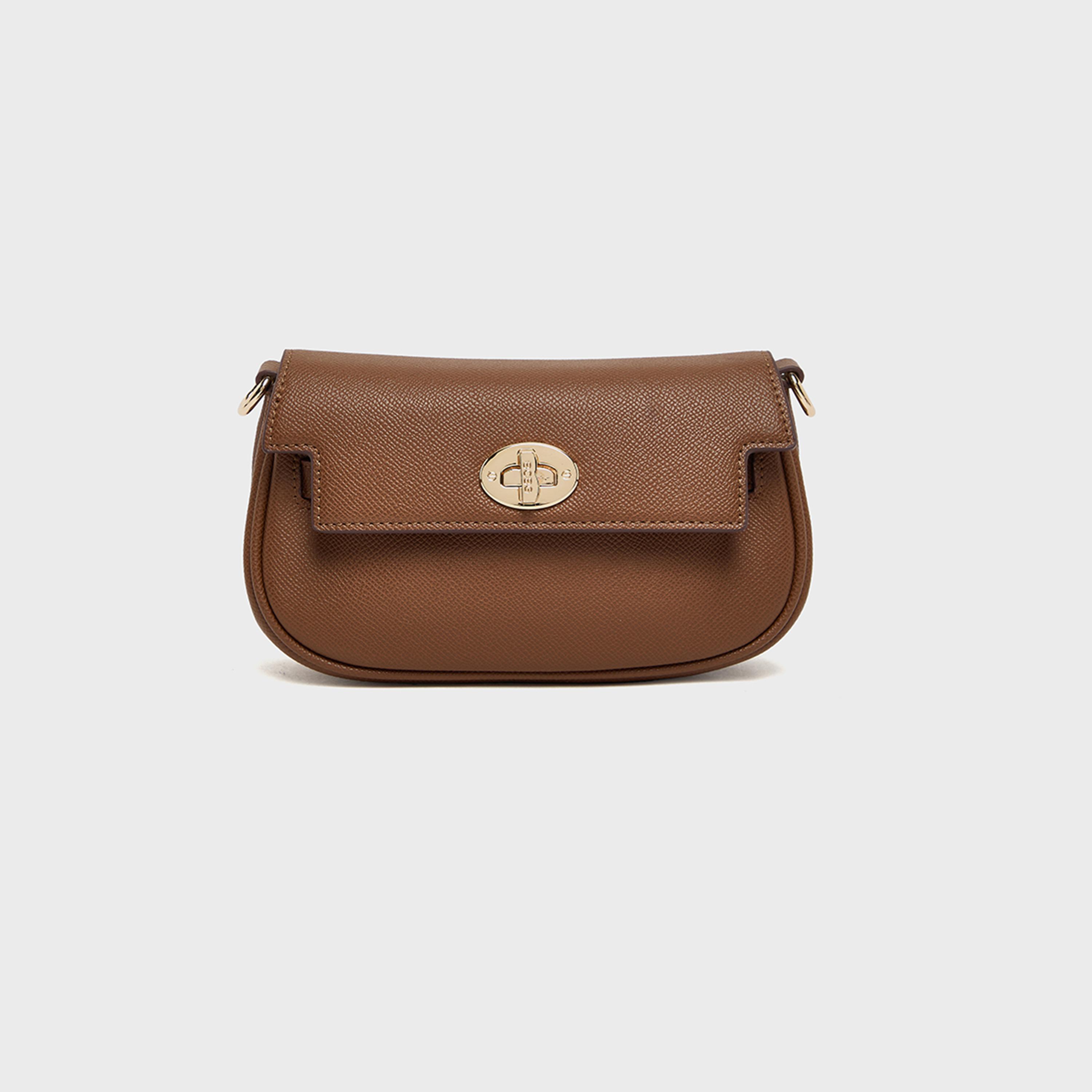 بي سي بي جي - شنطة كروس منقوشة بقفل لولبي وحزام قابل للفصل | 20 × 7 × 12 سم-women-bagsandwallets-handbags-image-6