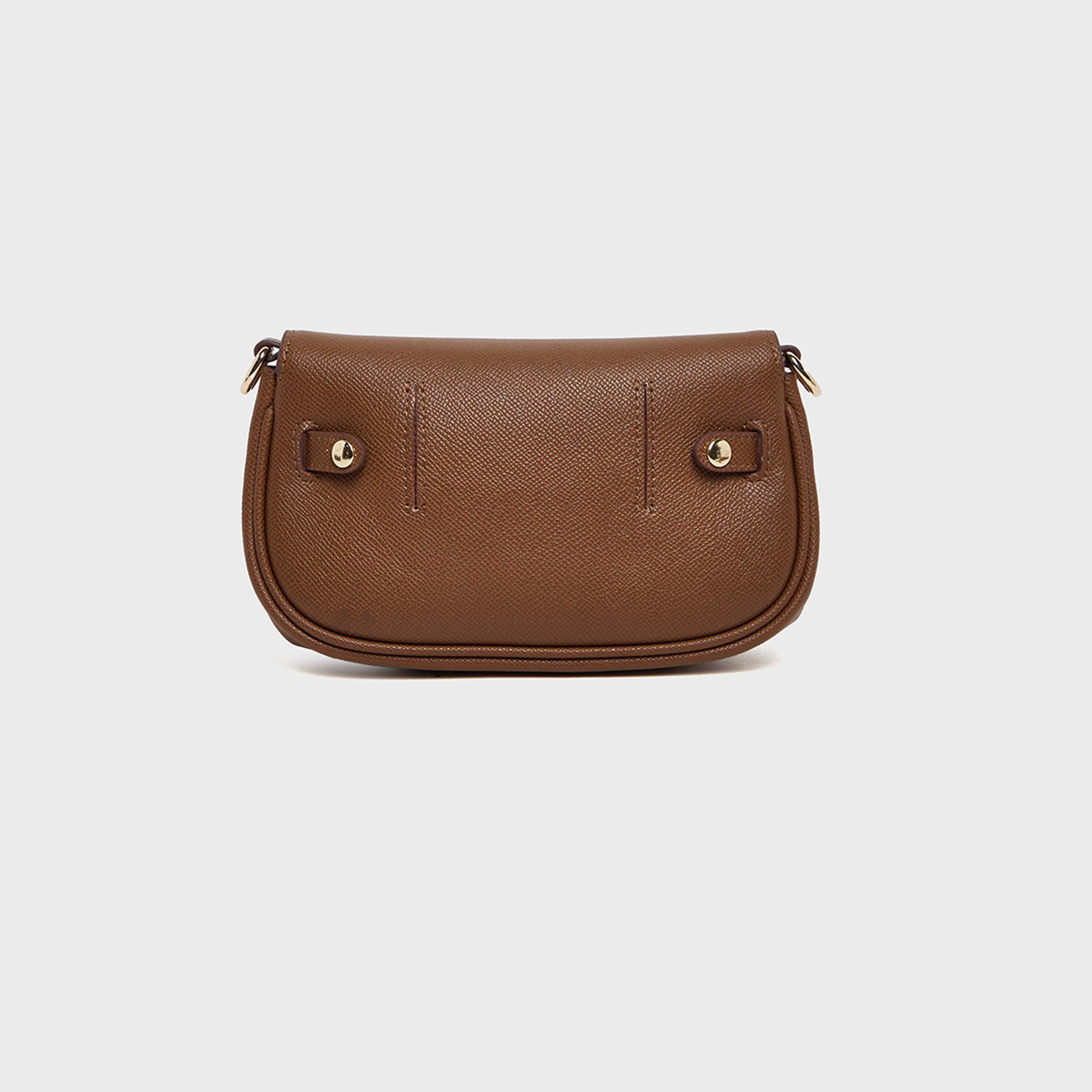 بي سي بي جي - شنطة كروس منقوشة بقفل لولبي وحزام قابل للفصل | 20 × 7 × 12 سم-women-bagsandwallets-handbags-image-7