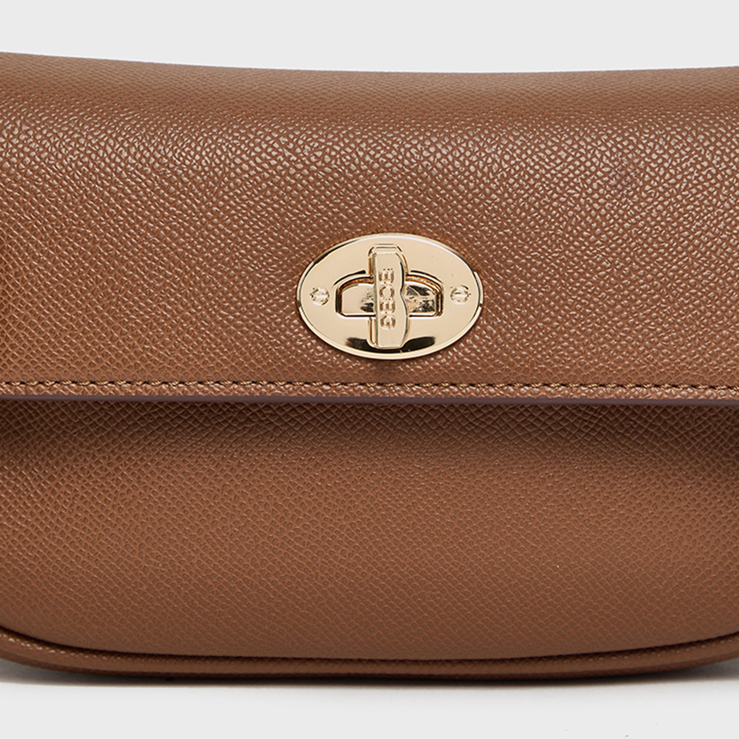 بي سي بي جي - شنطة كروس منقوشة بقفل لولبي وحزام قابل للفصل | 20 × 7 × 12 سم-women-bagsandwallets-handbags-image-10