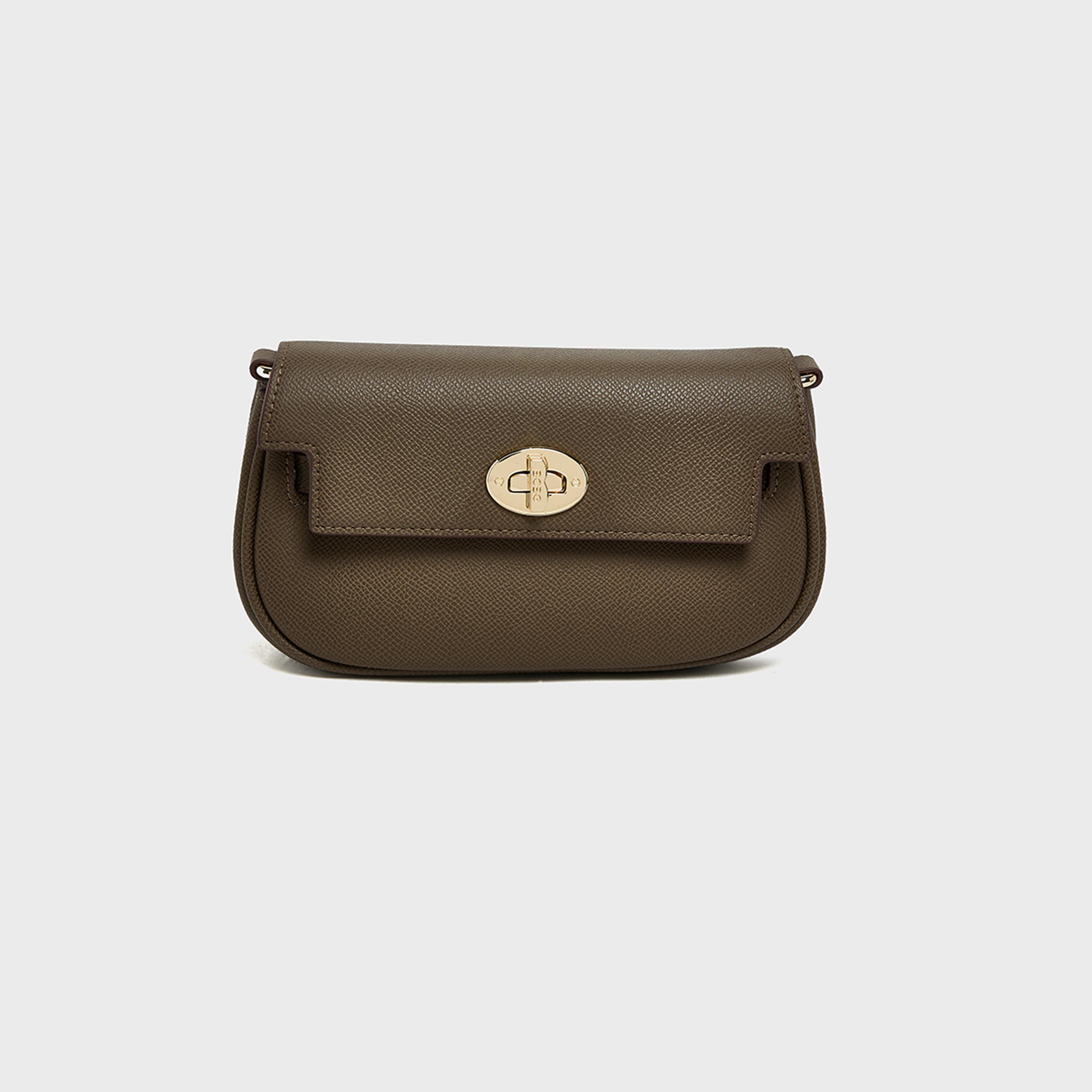 بي سي بي جي - شنطة كروس منقوشة بقفل لولبي وحزام قابل للفصل | 20 × 7 × 12 سم-women-bagsandwallets-handbags-image-11