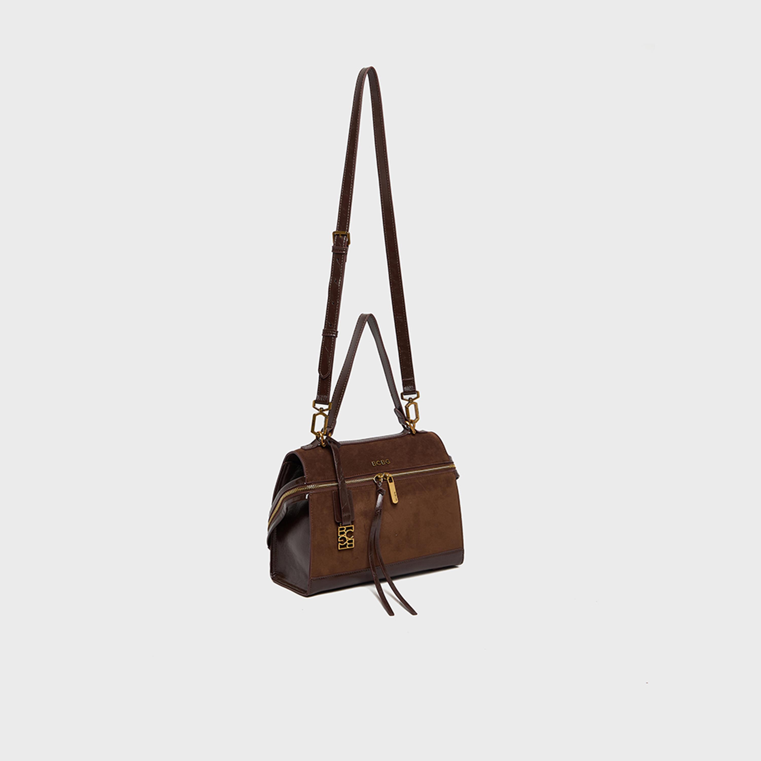 بي سي بي جي - شنطة ساتشيل بمقبض علوي وسحاب وحزام قابل للفصل | 28 × 11.5 × 20 سم-women-bagsandwallets-handbags-image-4
