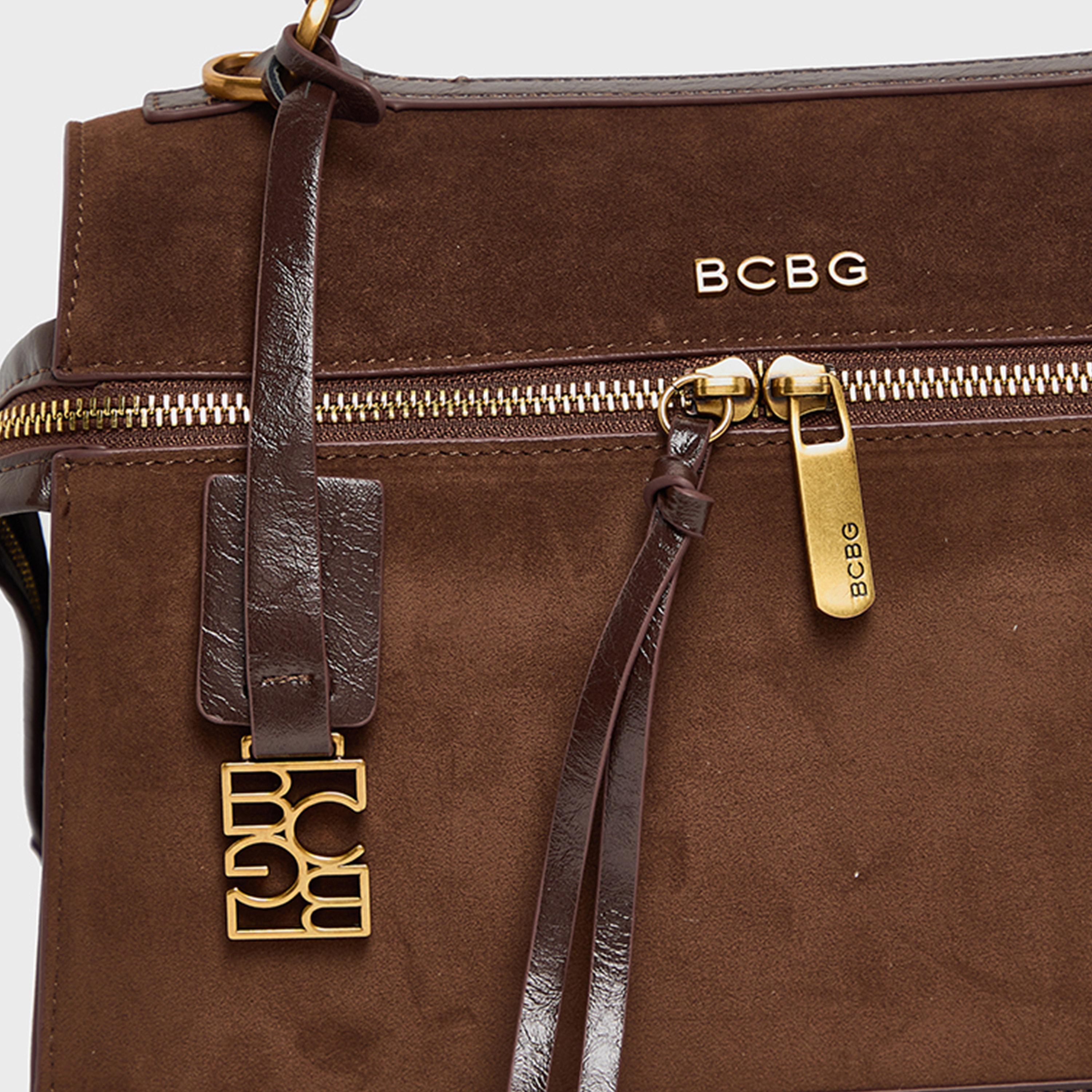 بي سي بي جي - شنطة ساتشيل بمقبض علوي وسحاب وحزام قابل للفصل | 28 × 11.5 × 20 سم-women-bagsandwallets-handbags-image-5