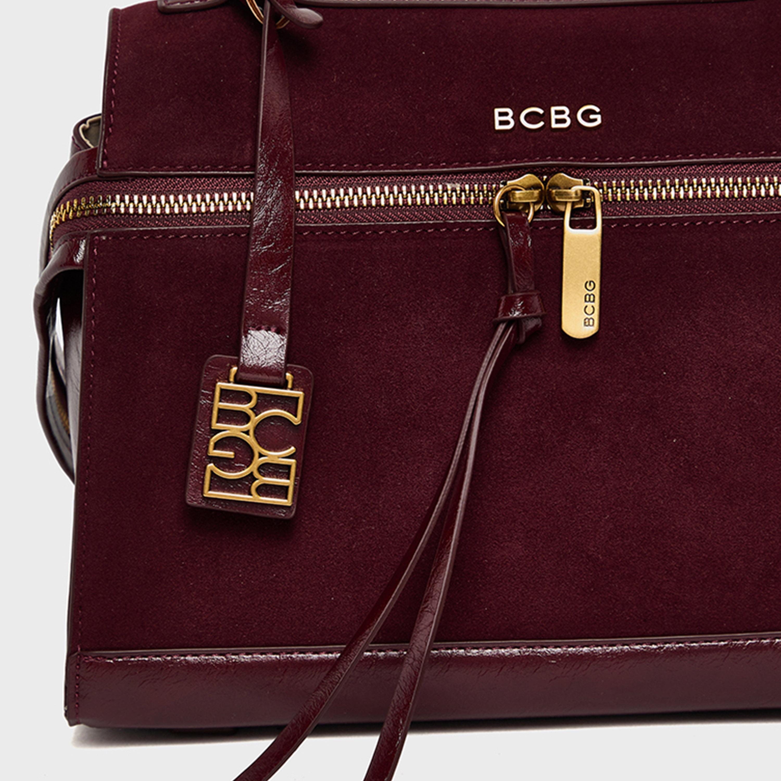 بي سي بي جي - شنطة ساتشيل بمقبض علوي وسحاب وحزام قابل للفصل | 28 × 11.5 × 20 سم-women-bagsandwallets-handbags-image-10