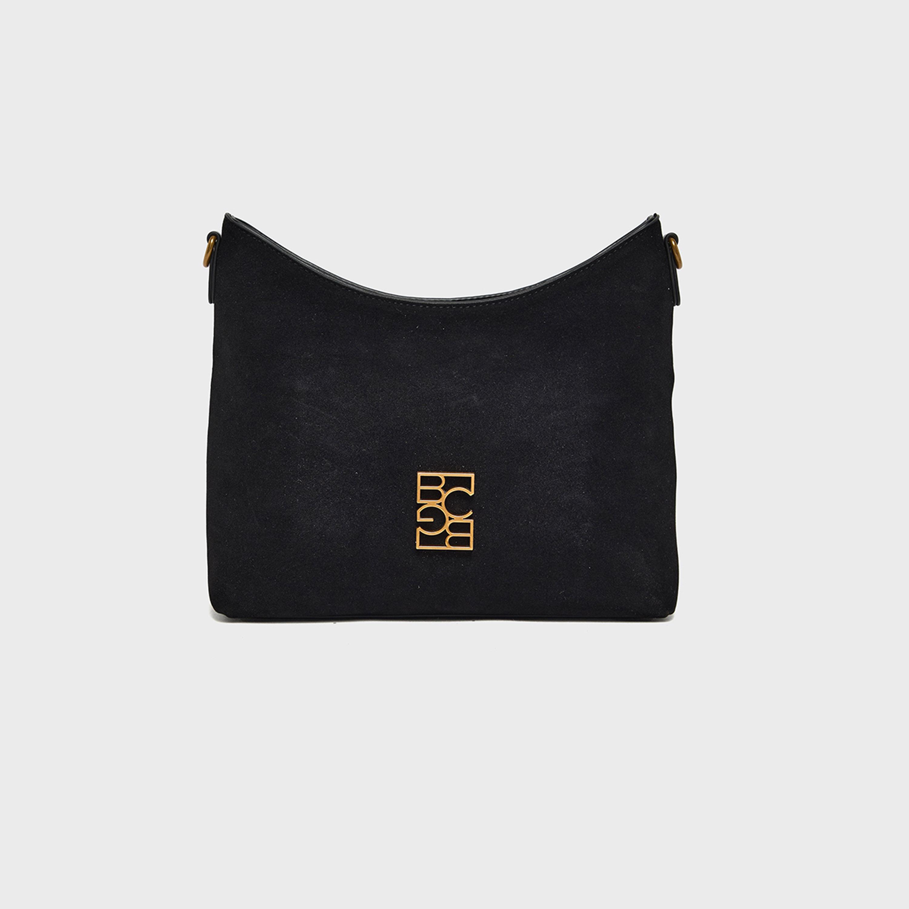 بي سي بي جي - شنطة كتف سادة بسحاب وحزام قابل للفصل | 28 × 11.5 × 25 سم-women-bagsandwallets-handbags-image-5