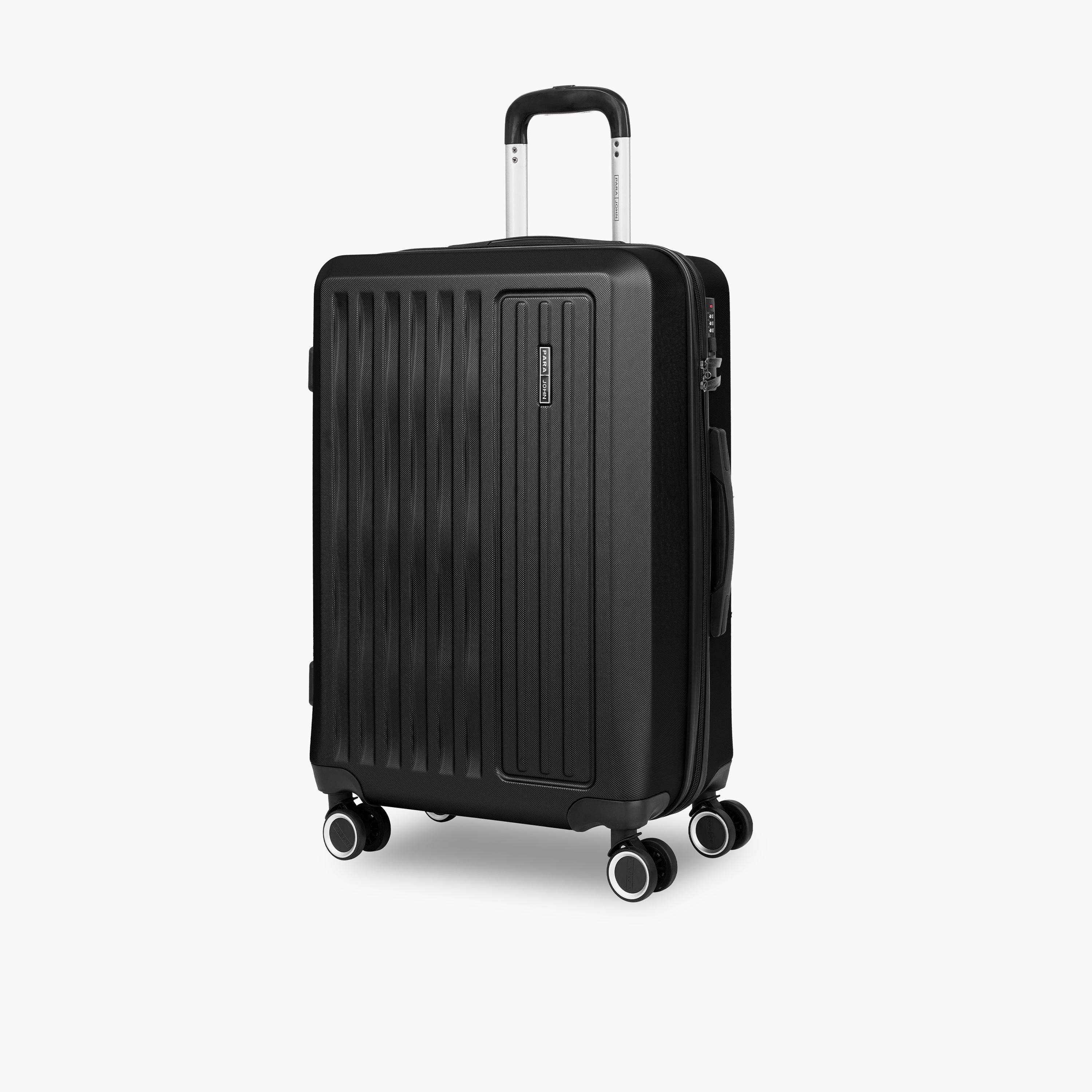 Para John Set of 3 ABS Hard Sided 4-Wheeler Spinner Trolley Bag with Combination Lock-travel-luggagesandbags-luggage-image-5
