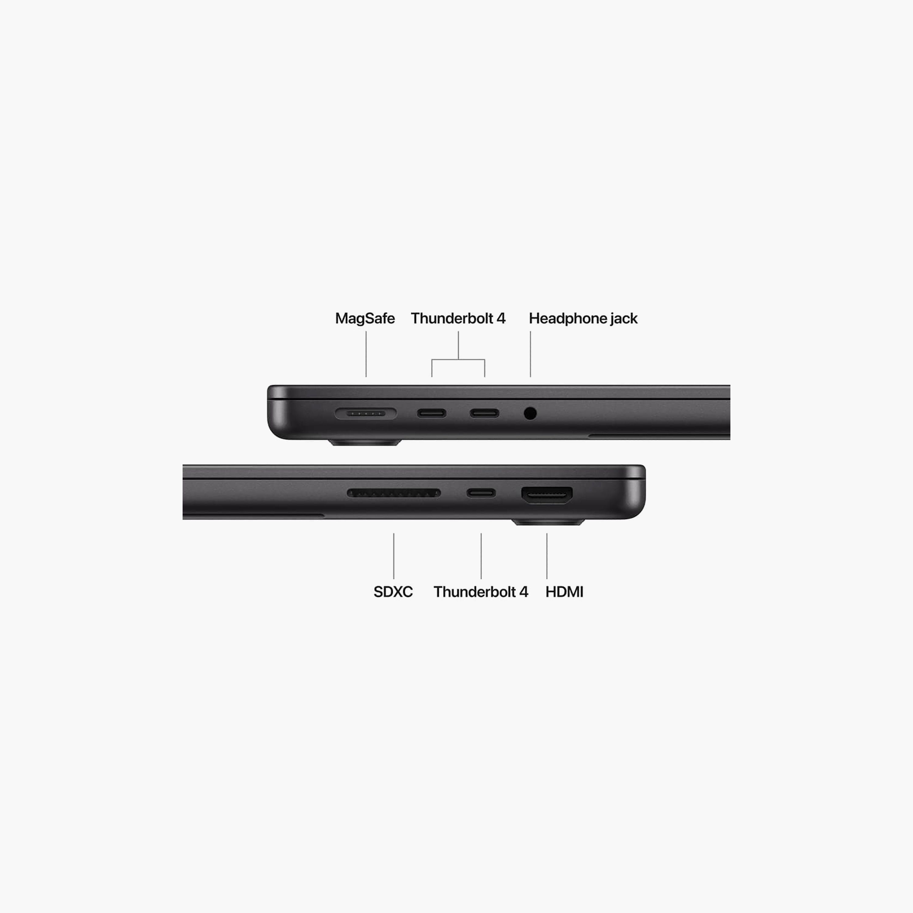 ماكبوك برو 14" : M5 معالج (CPU) ورسومات (GPU) 10 أنوية 24 جيجا SSD 1 تيرا - مفاتيح إنجليزية وعربية-electronics-laptops-image-7