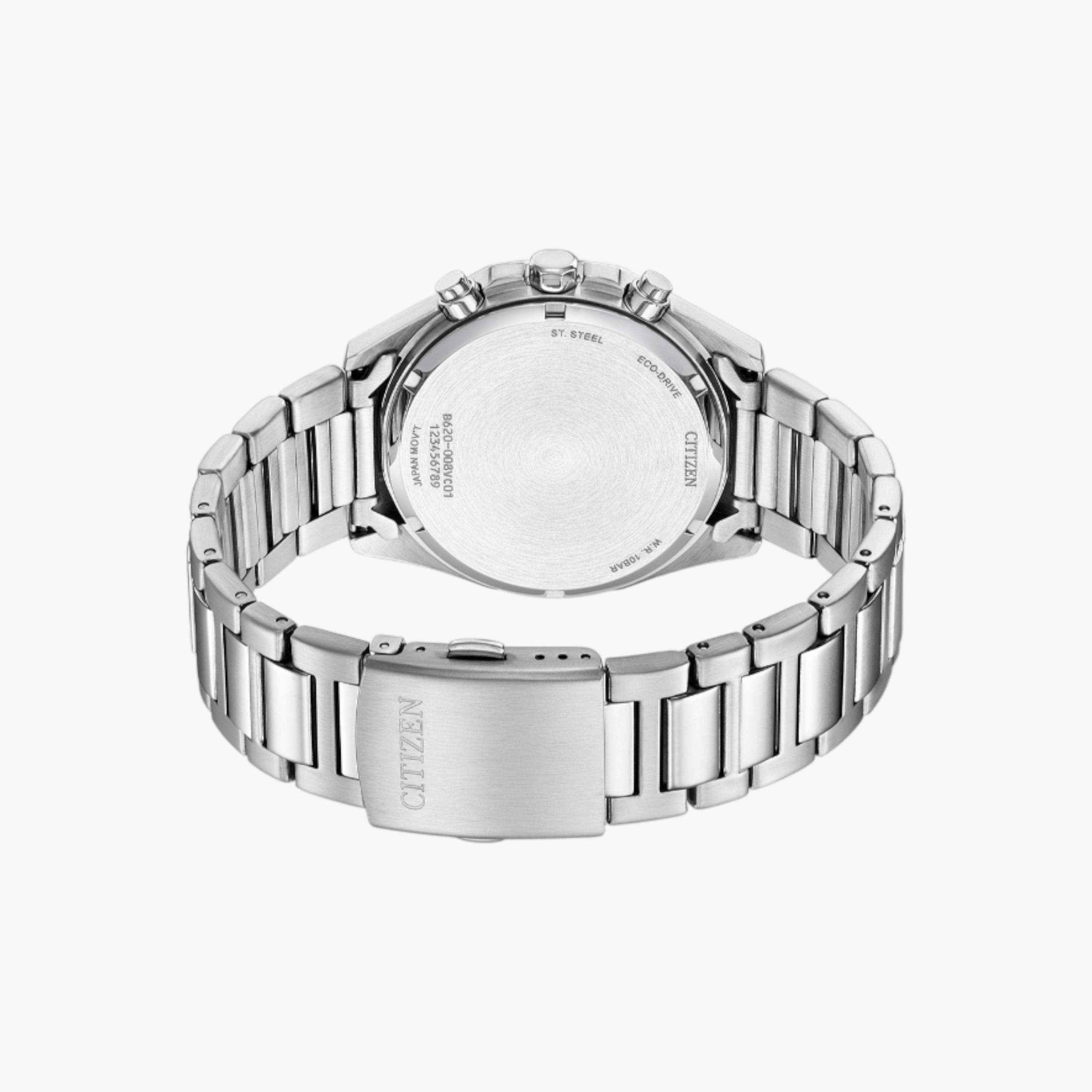 Citizen Stainless Steel Chronograph Men's Watch-men-watchesandjewellery-watches-image-2
