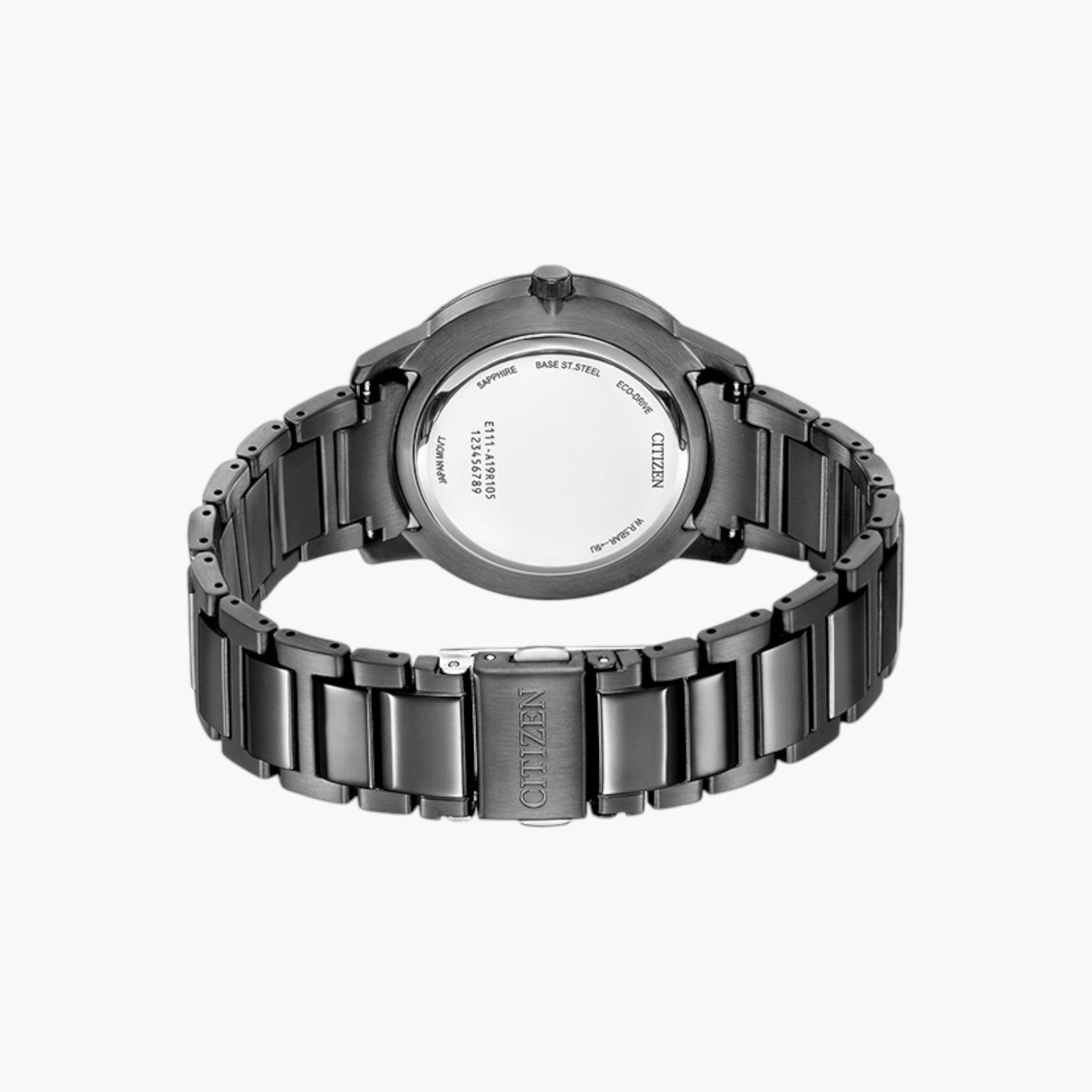 Citizen Black Stainless Steel Eco-Drive Watch-men-watchesandjewellery-watches-image-2
