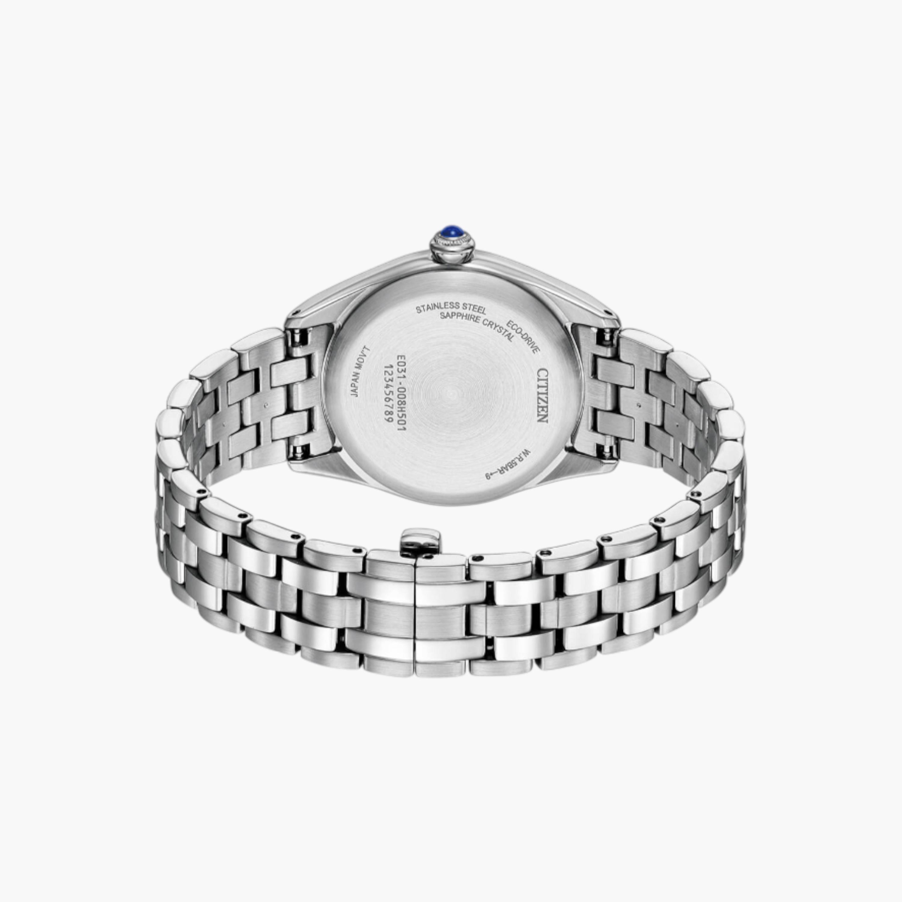 سيتيزن ساعة نسائية إيكو درايف من الستانلس ستيل-women-watchesandjewellery-watches-image-2