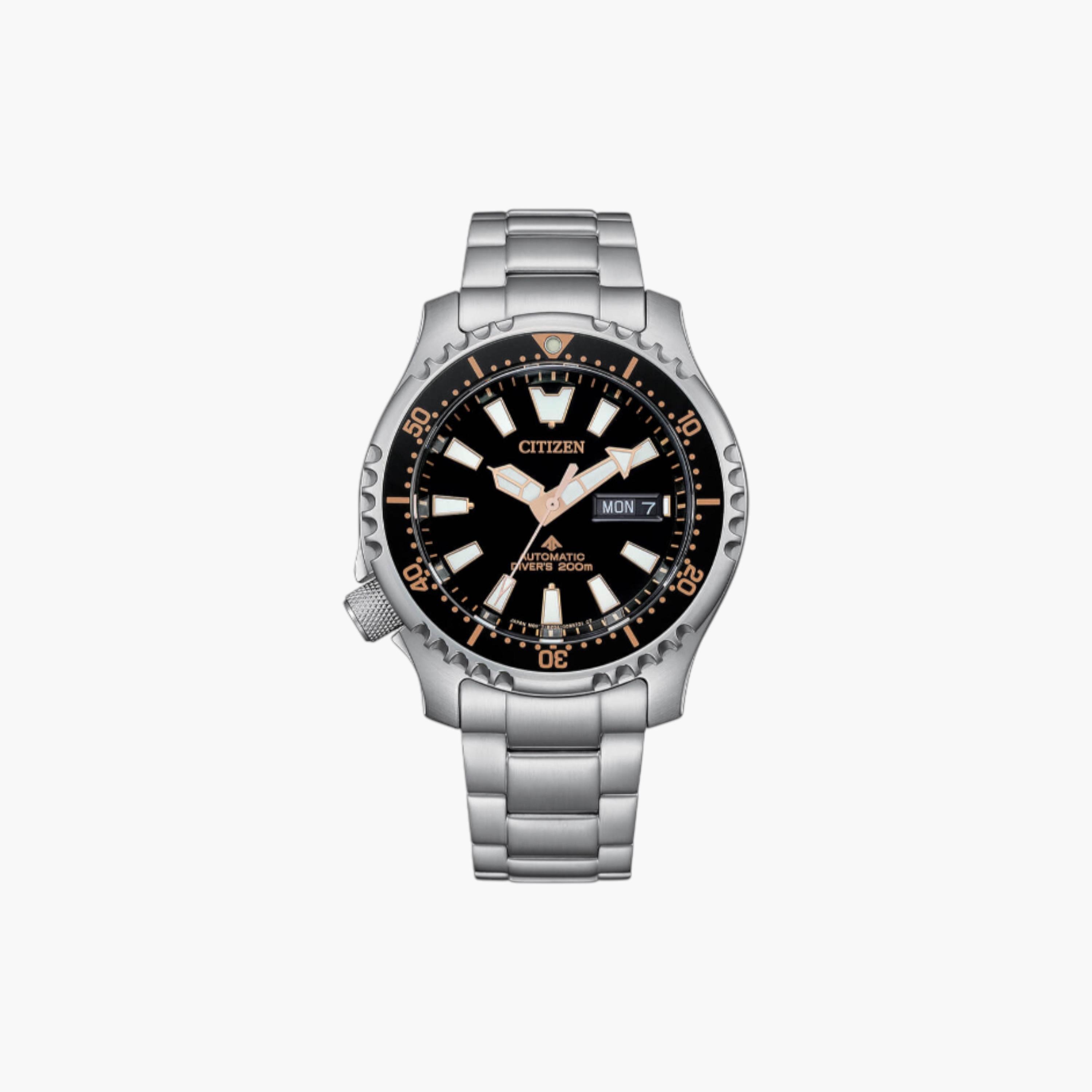 Citizen Automatic Divers Watch, Stainless Steel-men-watchesandjewellery-watches-image-2