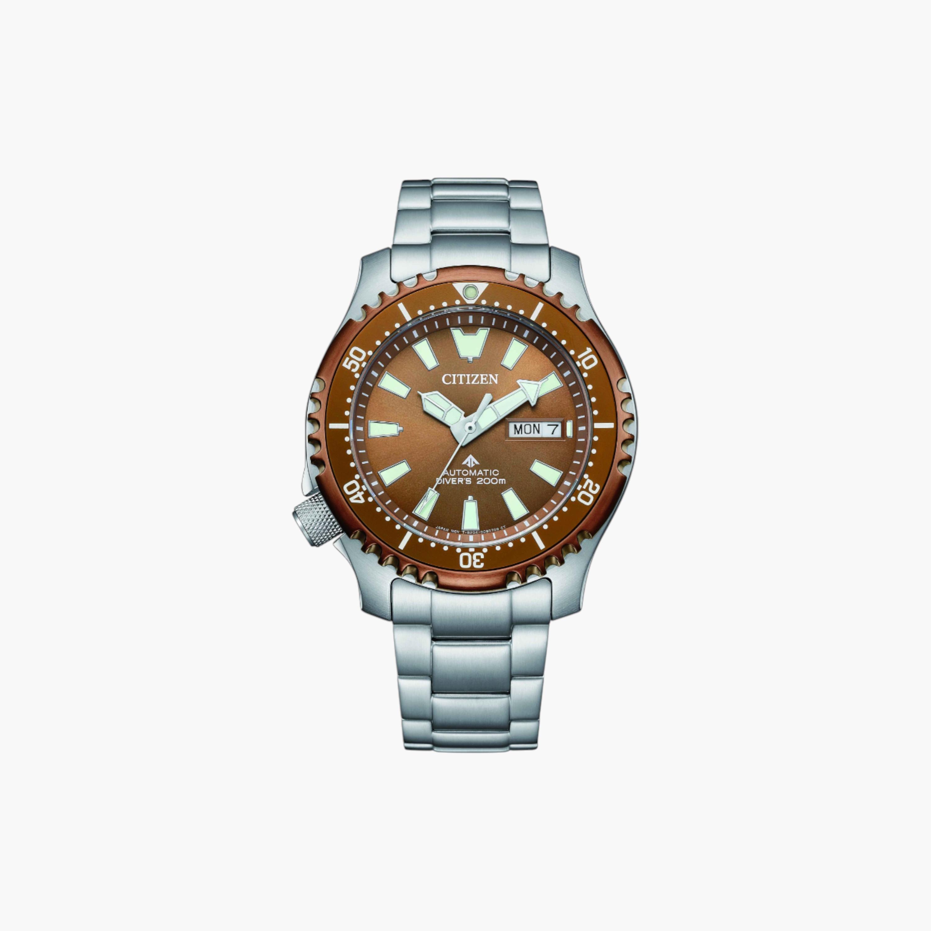 سيتيزن ساعة رجالية ستانلس ستيل أوتوماتيكية-men-watchesandjewellery-watches-image-1