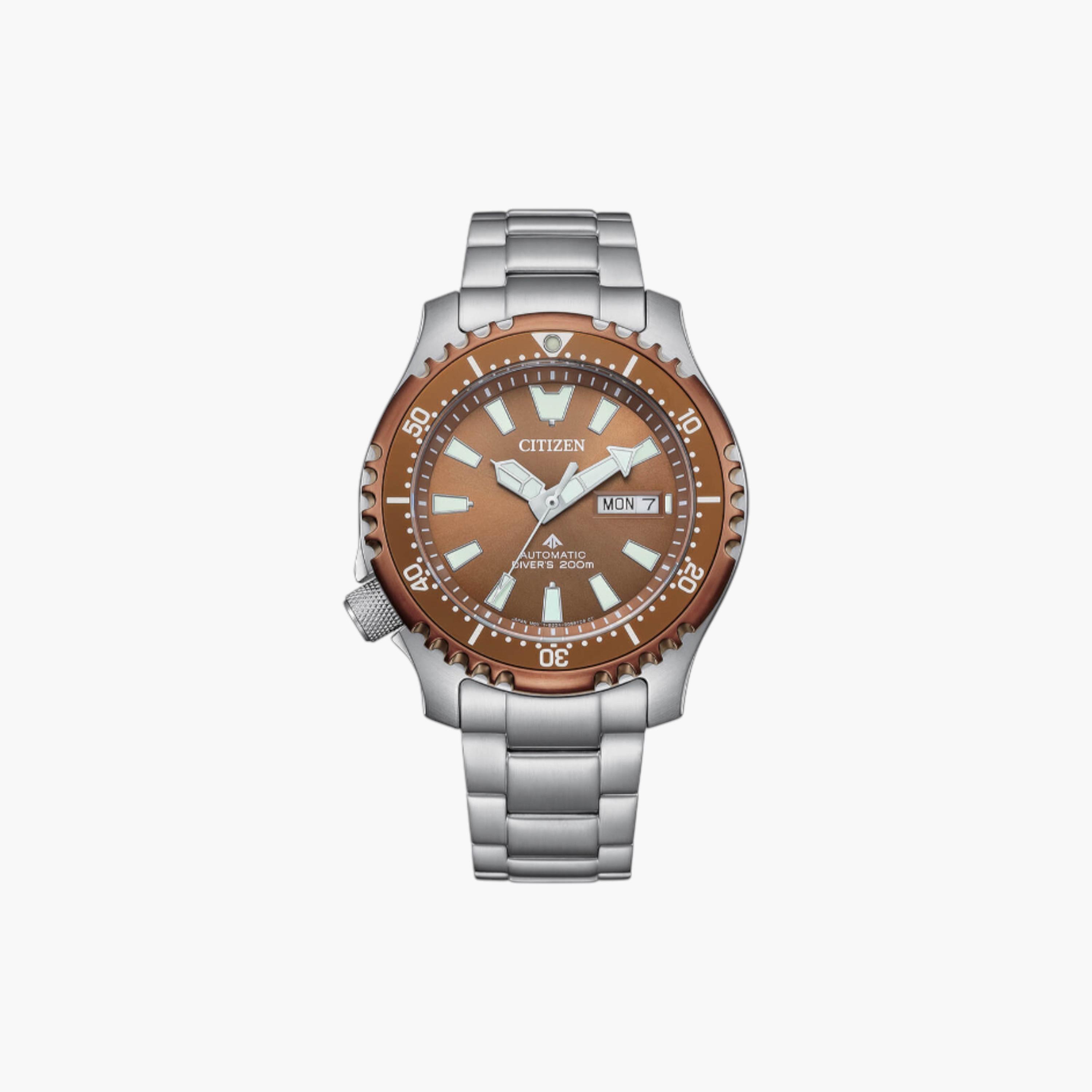 سيتيزن ساعة رجالية ستانلس ستيل أوتوماتيكية-men-watchesandjewellery-watches-image-2