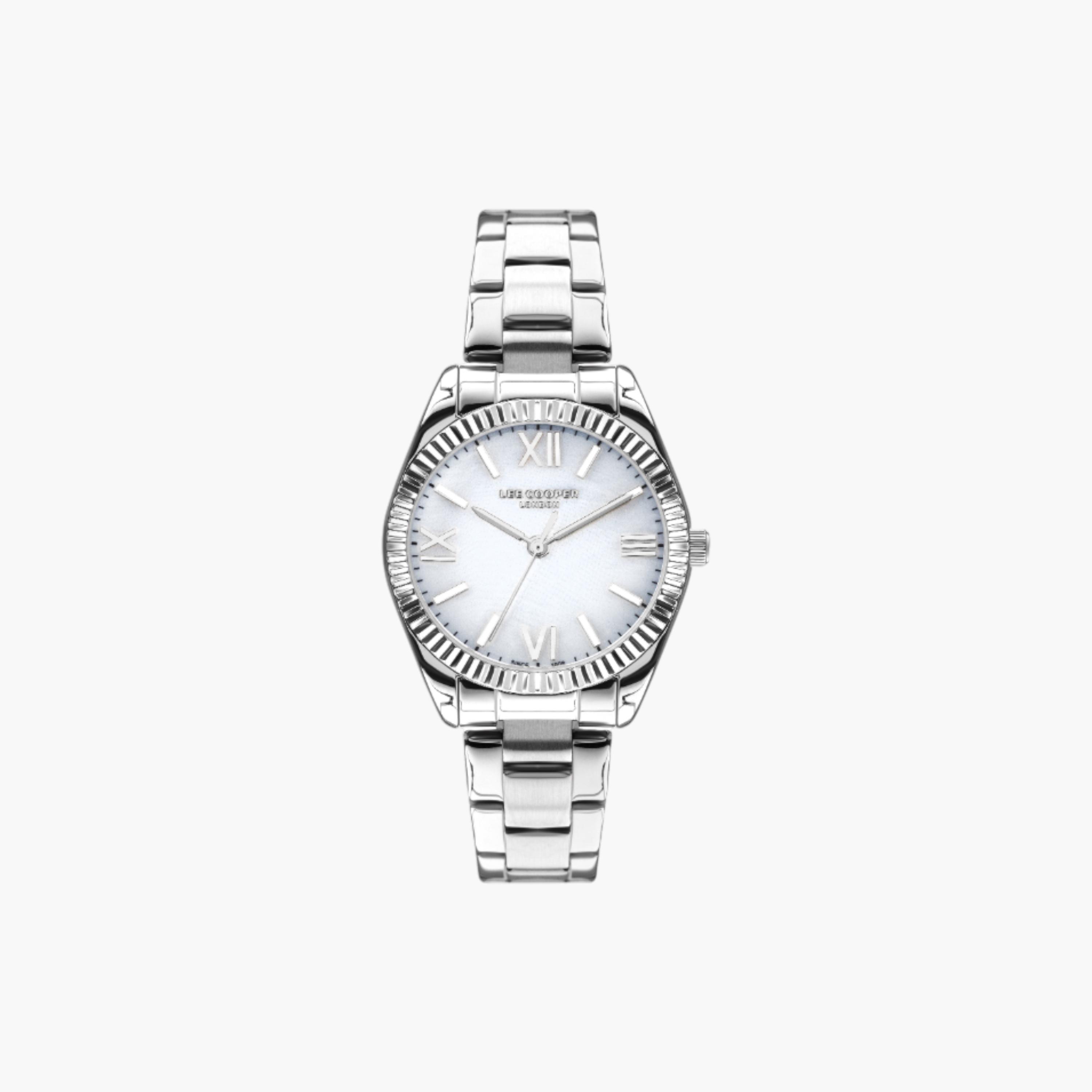 لي كوبر ساعة نسائية فضية من الفولاذ المقاوم للصدأ-women-watchesandjewellery-watches-image-1