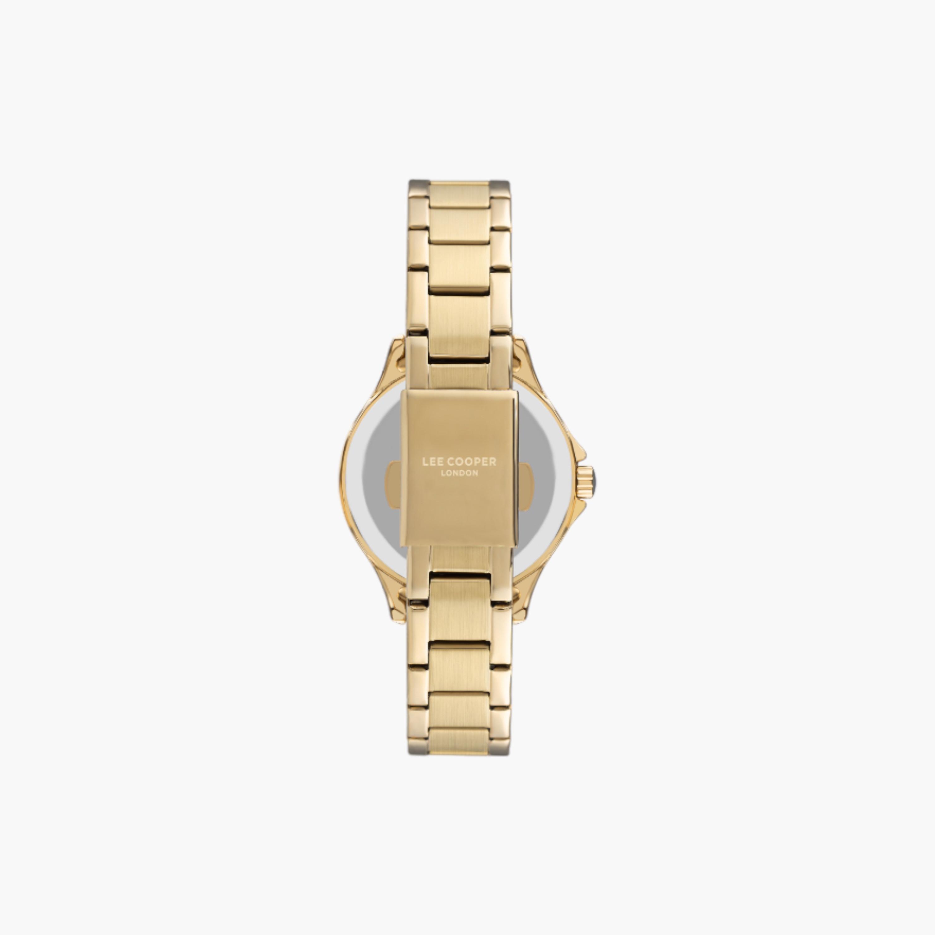 Lee Cooper Gold Multifunction Quartz Women's Watch-women-watchesandjewellery-watches-image-3