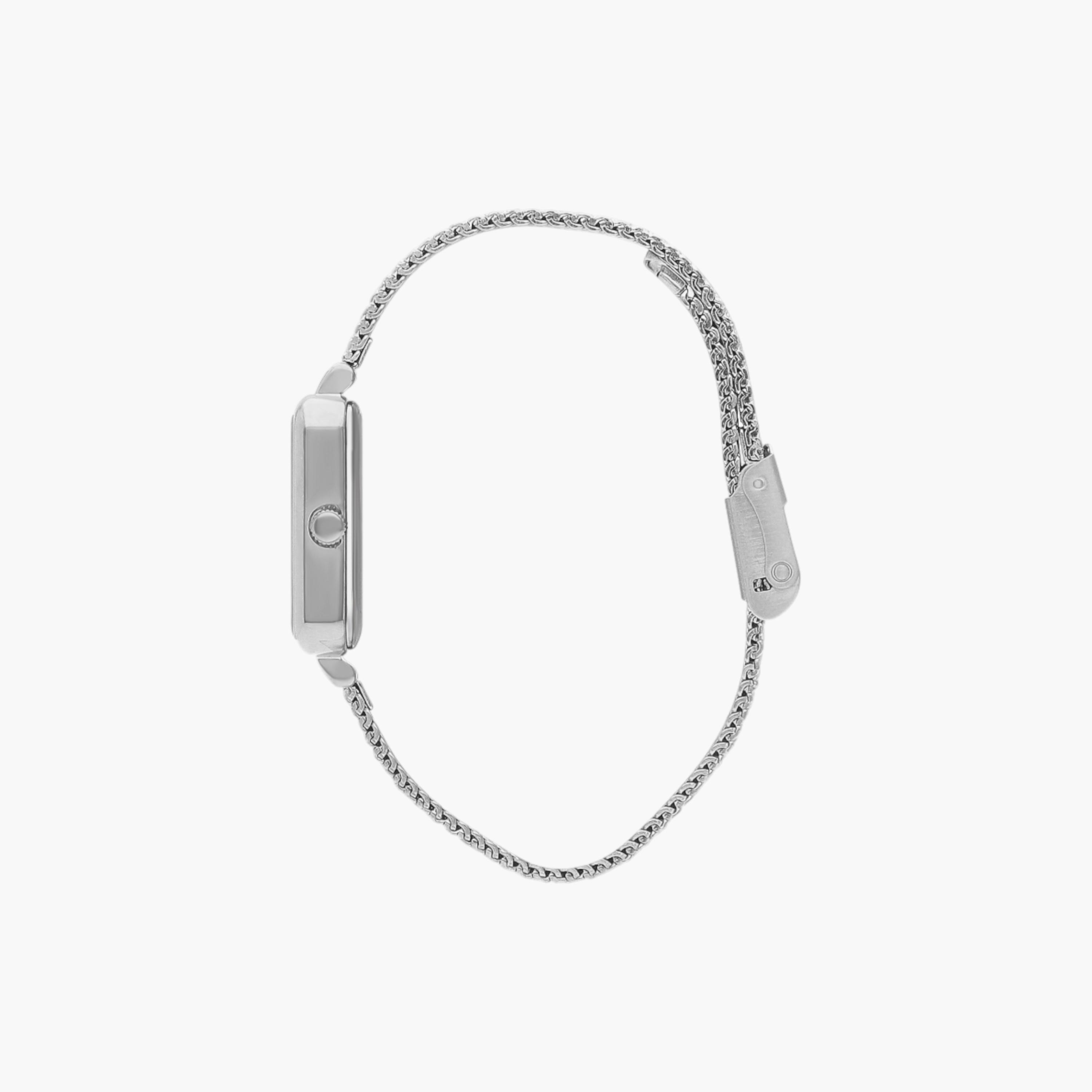 Lee Cooper Rectangular Analog Watch, Mesh Strap-women-watchesandjewellery-watches-image-2