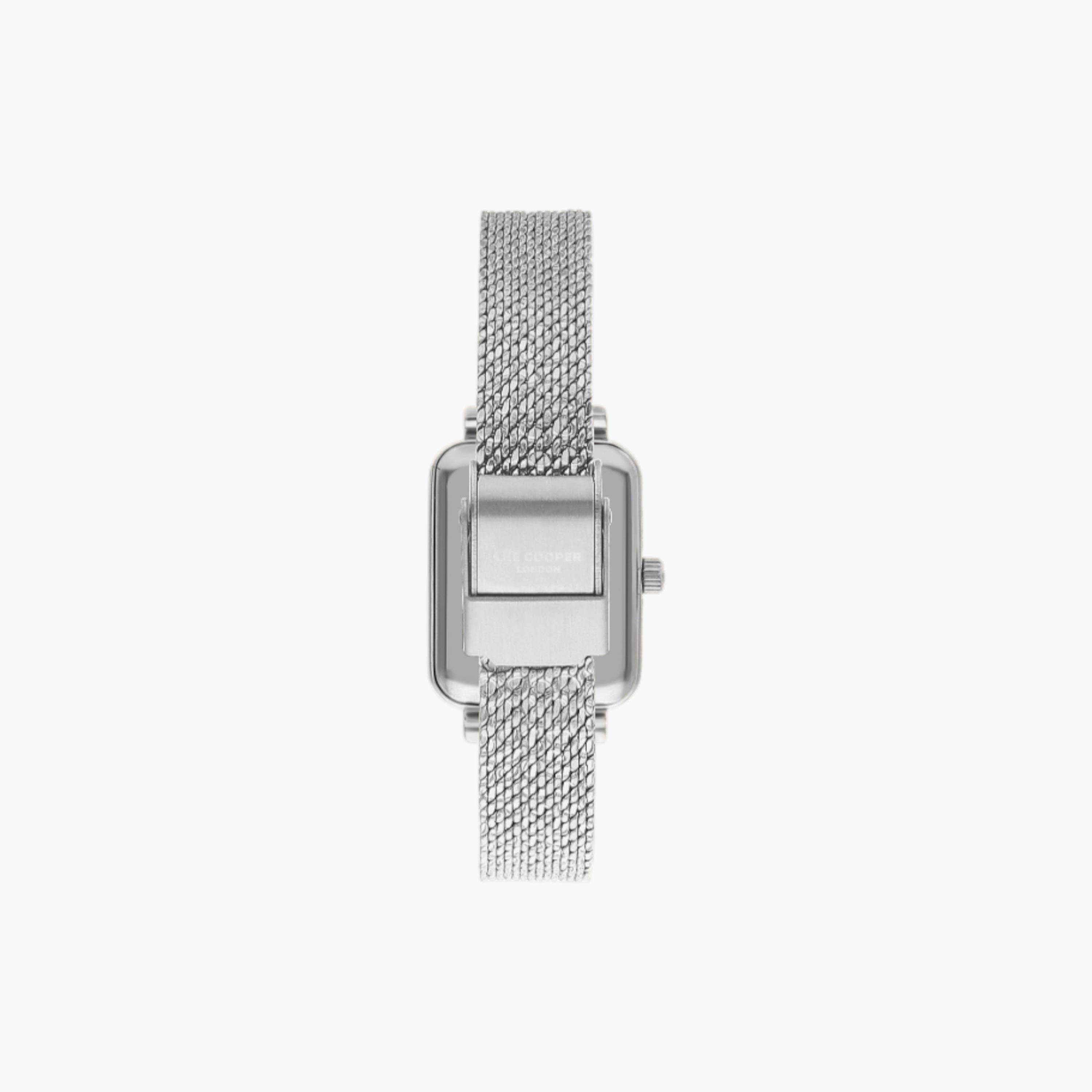Lee Cooper Rectangular Analog Watch, Mesh Strap-women-watchesandjewellery-watches-image-3