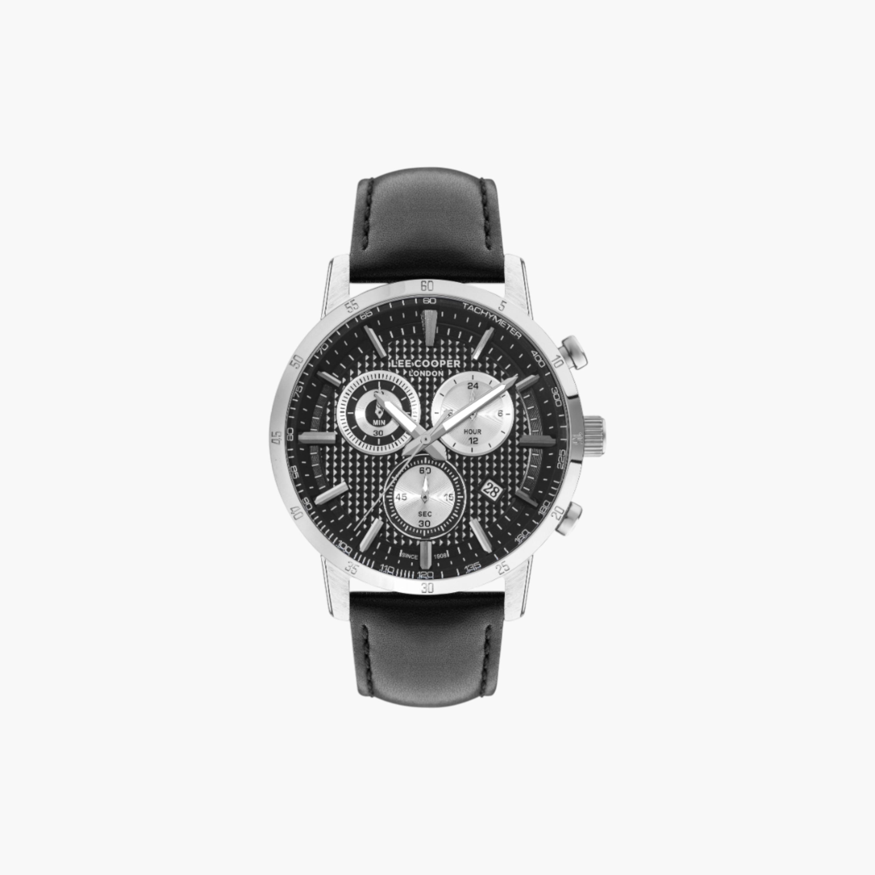 Lee Cooper Men's Multifunction Leather Watch-men-watchesandjewellery-watches-image-1