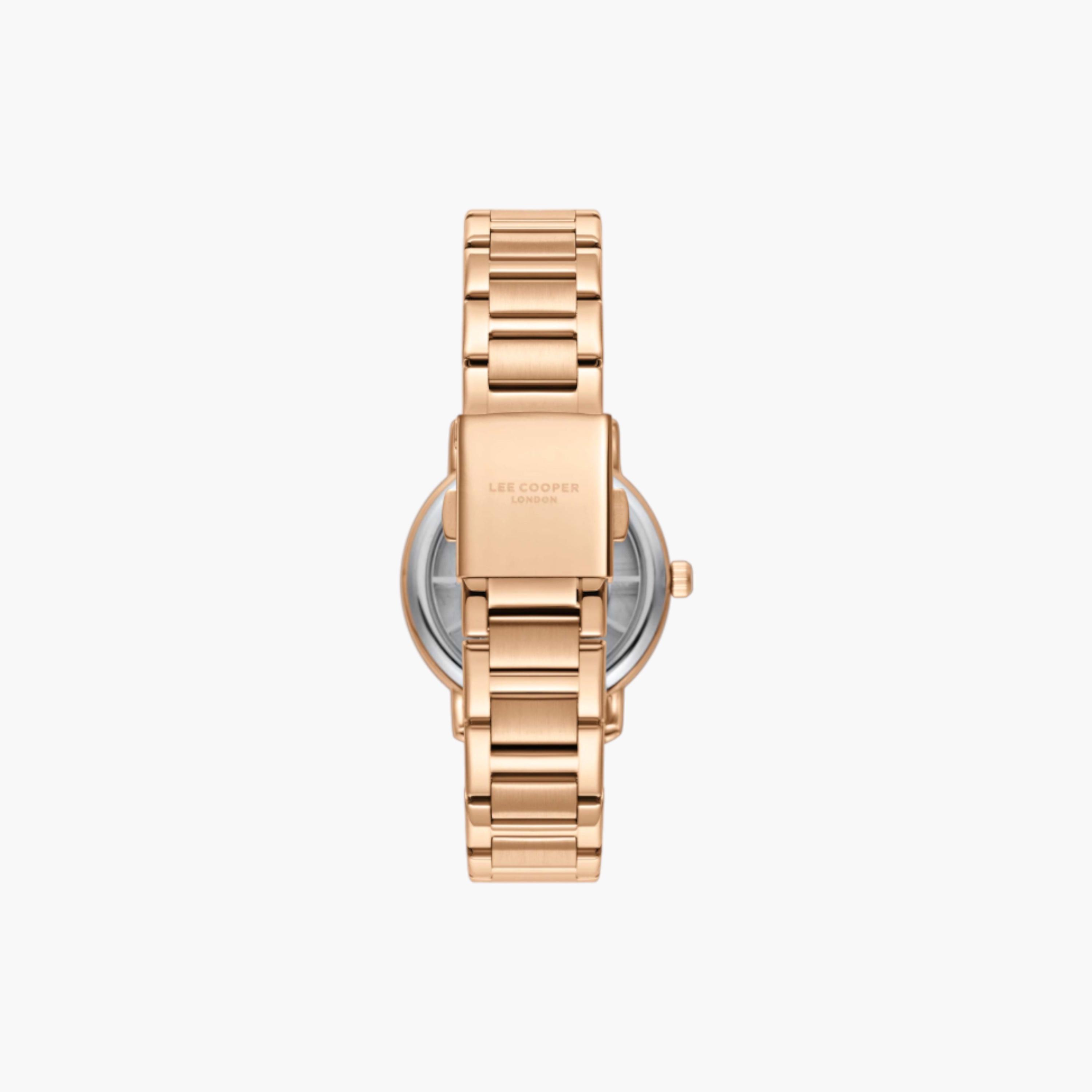 Lee Cooper Rose Gold Women's Analogue Watch-women-watchesandjewellery-watches-image-2
