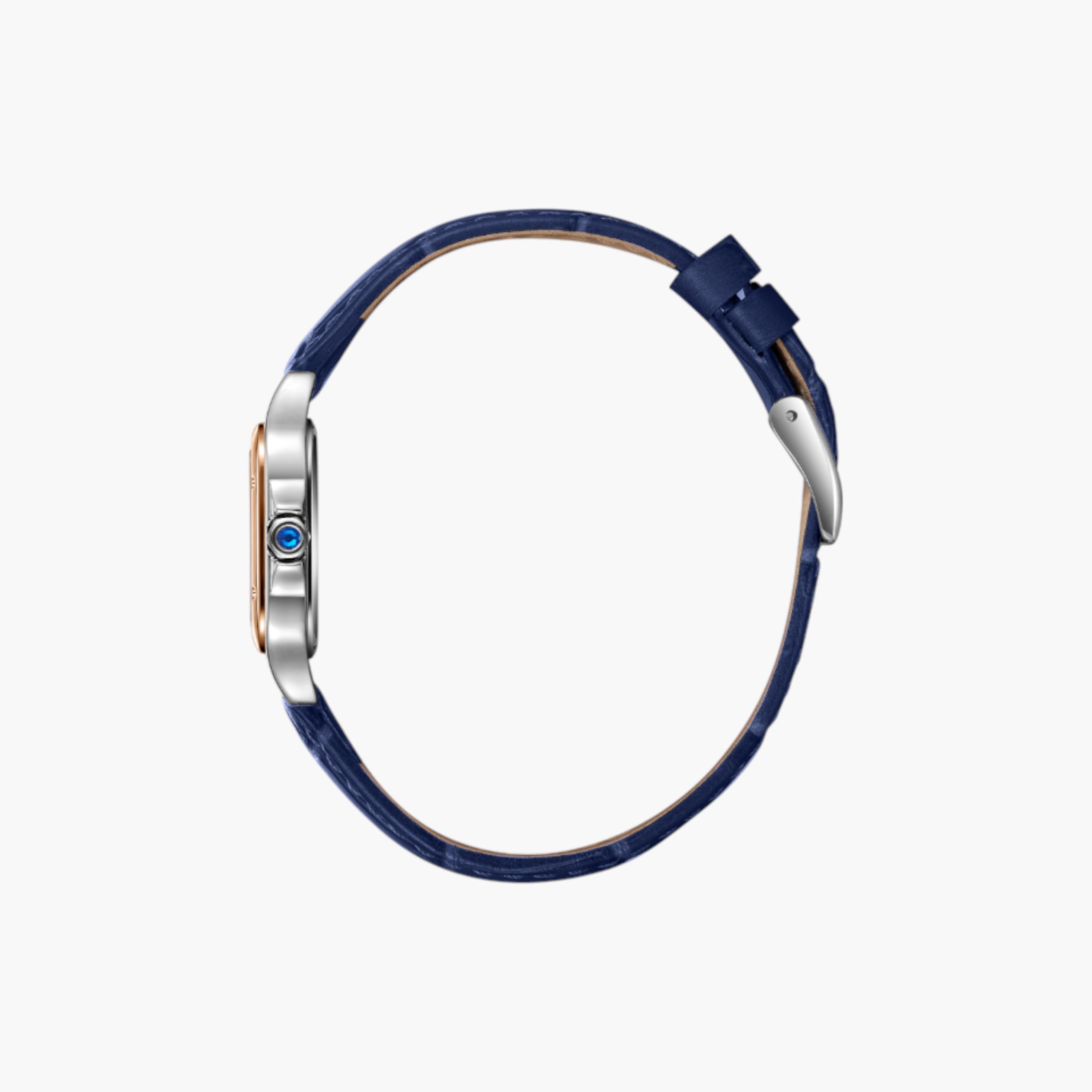 Lee Cooper Blue Leather Strap Analogue Watch-women-watchesandjewellery-watches-image-3