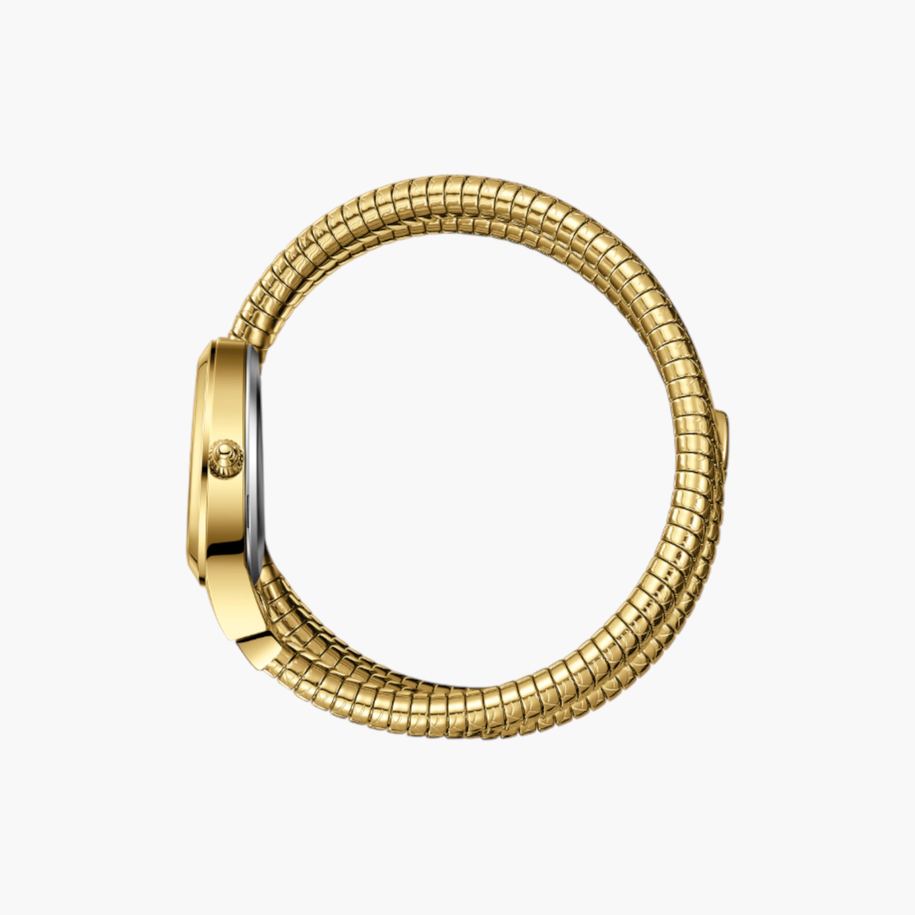 Lee Cooper Gold-Tone Snake Bracelet Watch-women-watchesandjewellery-watches-image-3