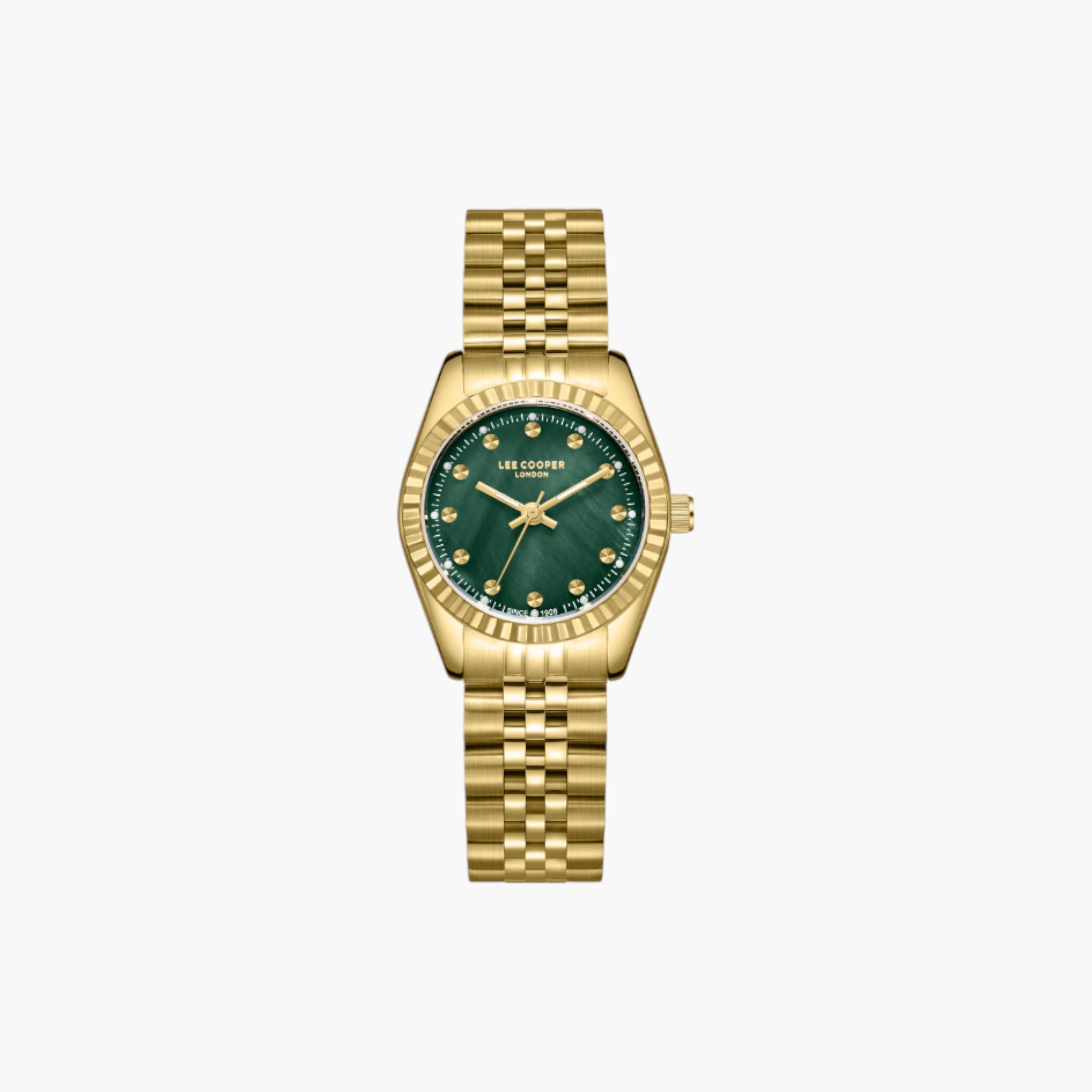 Lee Cooper Gold Tone Women's Analogue Watch-women-watchesandjewellery-watches-image-1