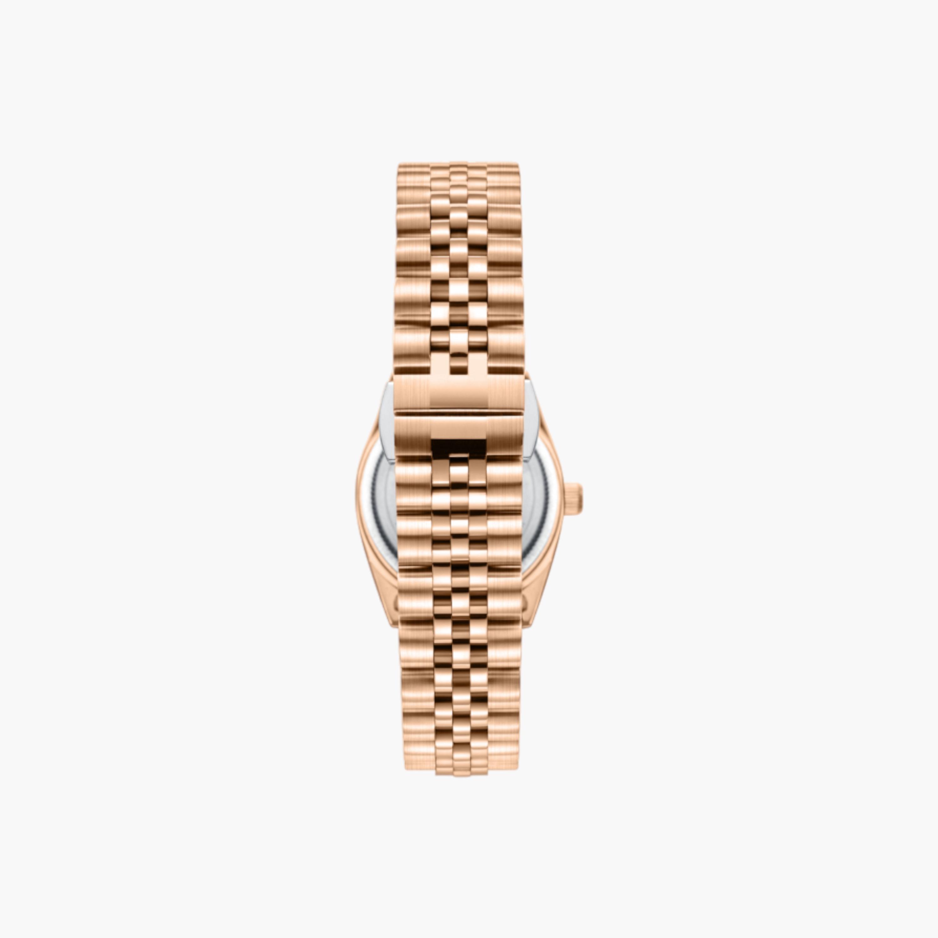Lee Cooper Rose Gold Metal Strap Watch-women-watchesandjewellery-watches-image-4
