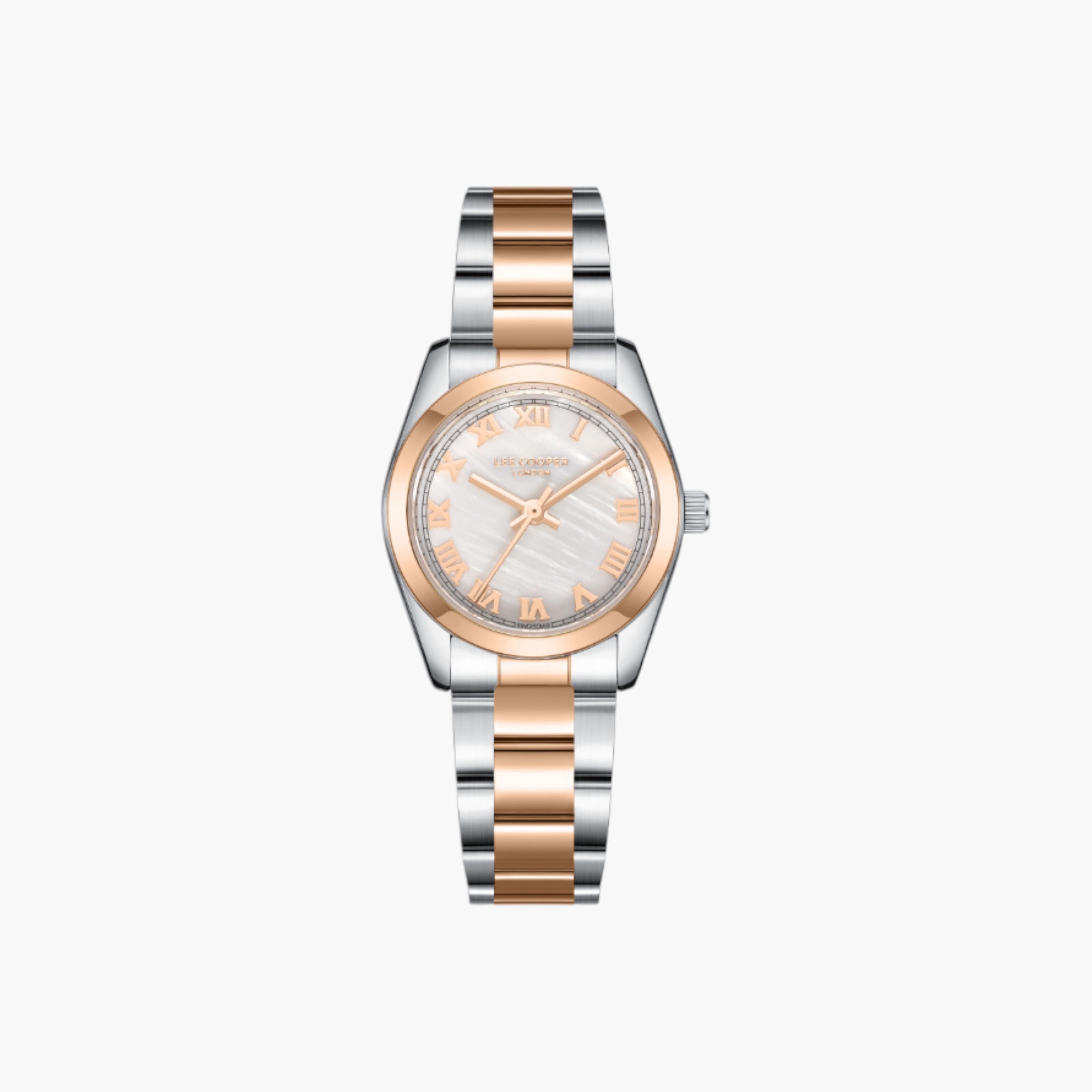 لي كوبر ساعة يد نسائية بسوار ثنائي اللون-women-watchesandjewellery-watches-image-1