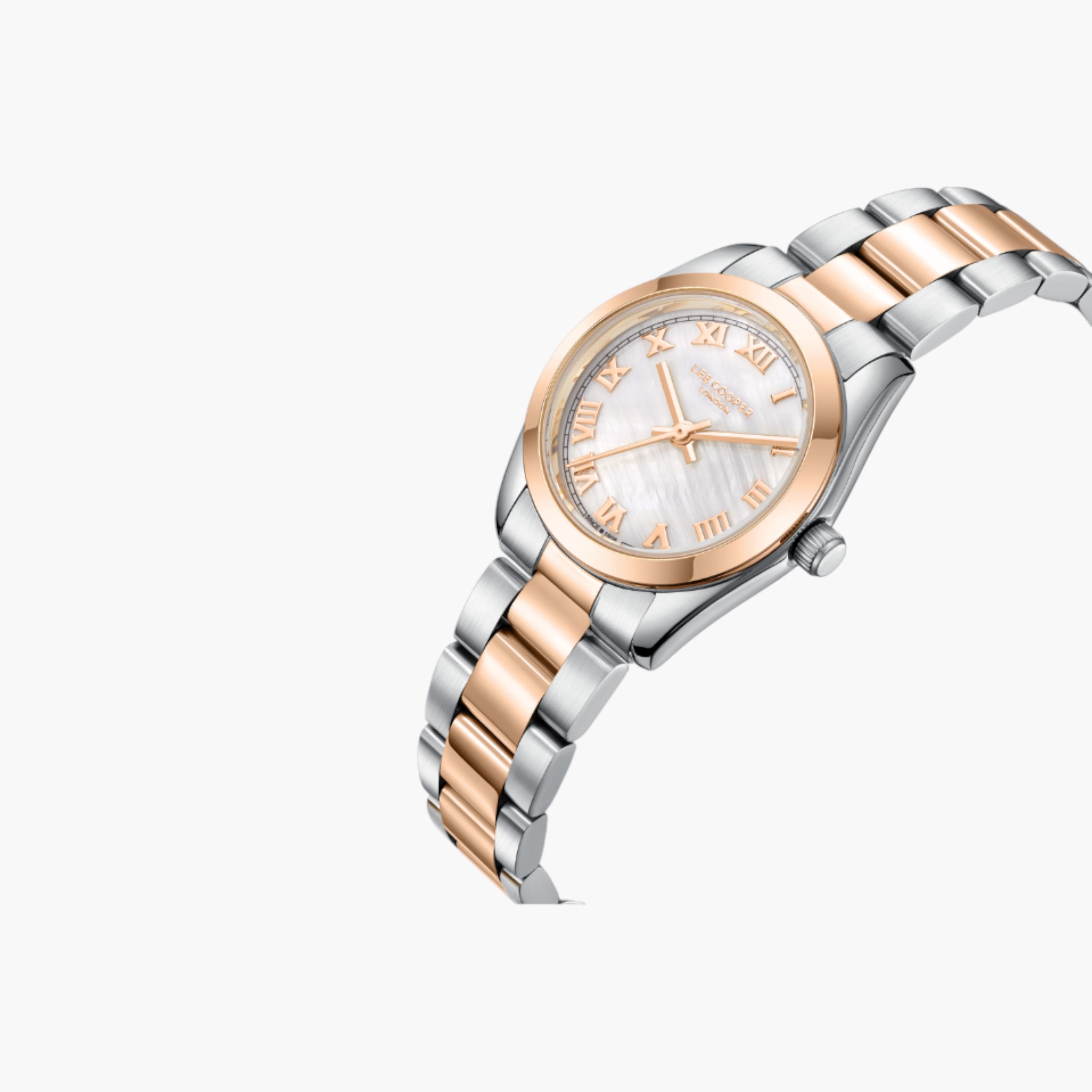 لي كوبر ساعة يد نسائية بسوار ثنائي اللون-women-watchesandjewellery-watches-image-2