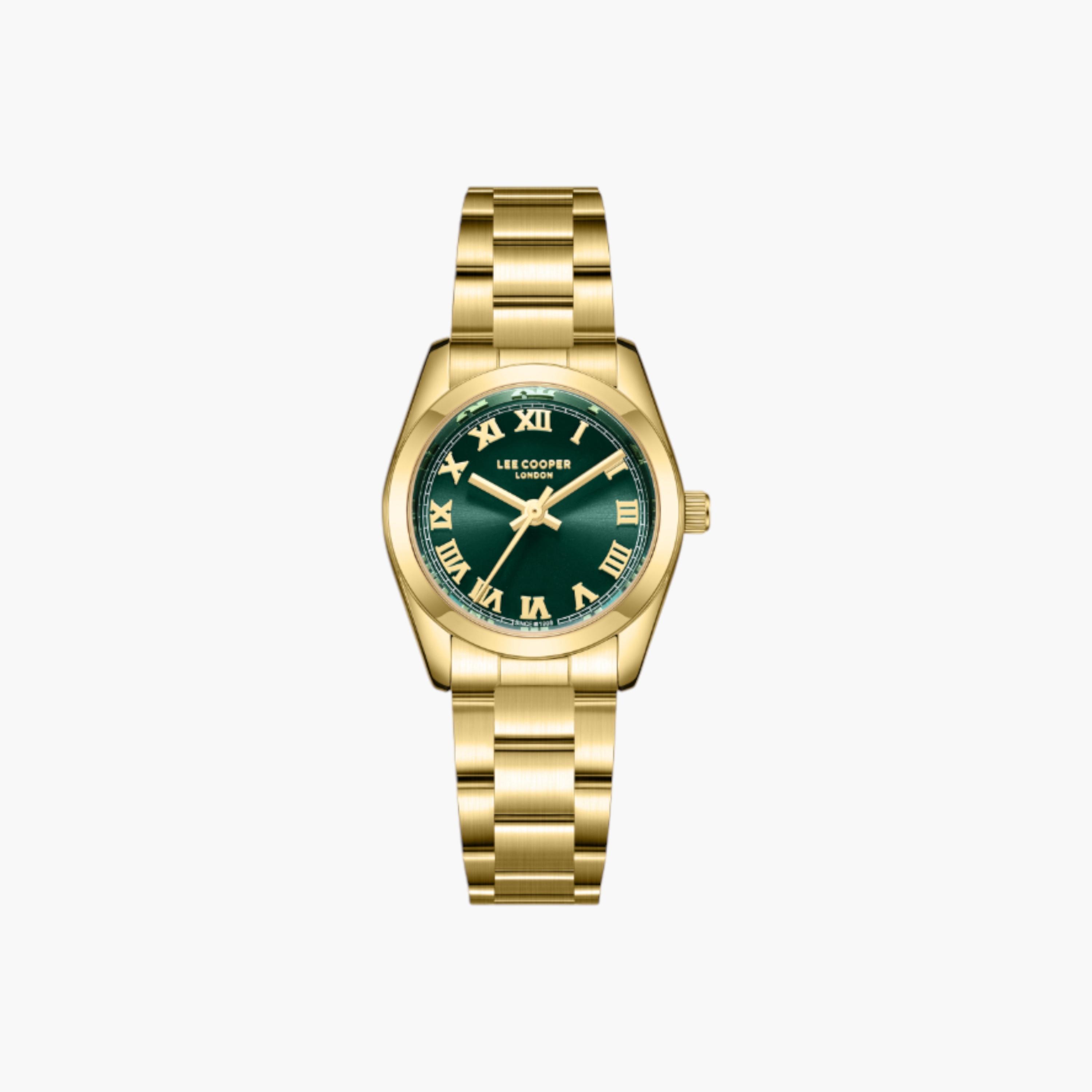 لي كوبر ساعة نسائية ذهبية بعقارب-women-watchesandjewellery-watches-image-1