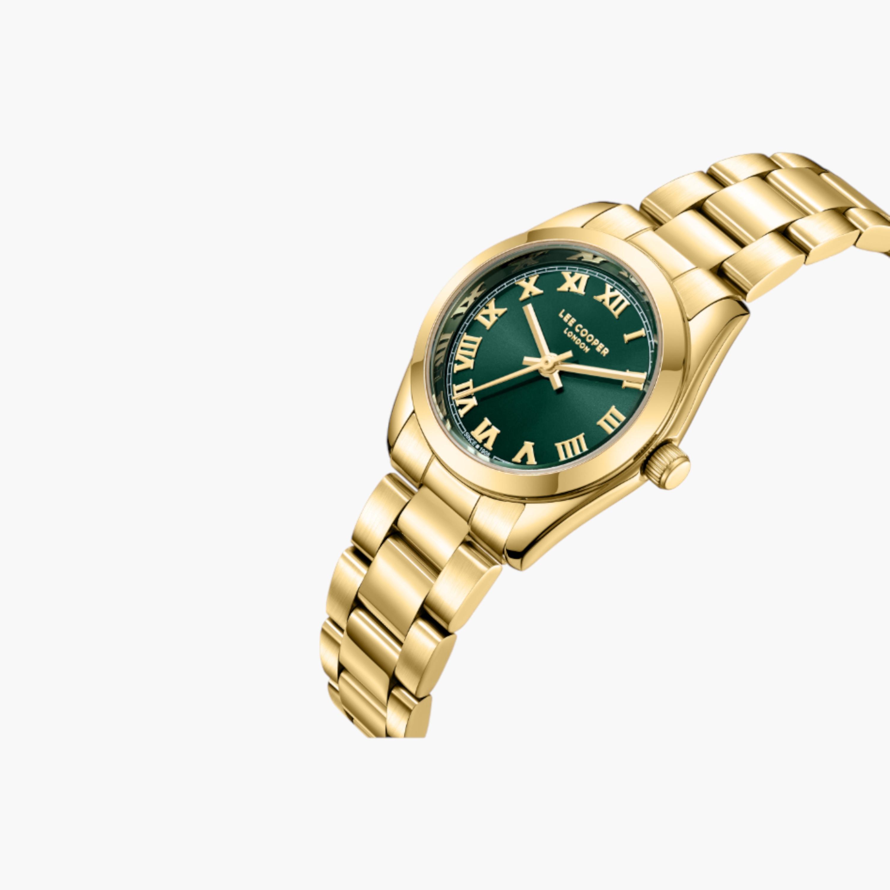لي كوبر ساعة نسائية ذهبية بعقارب-women-watchesandjewellery-watches-image-2